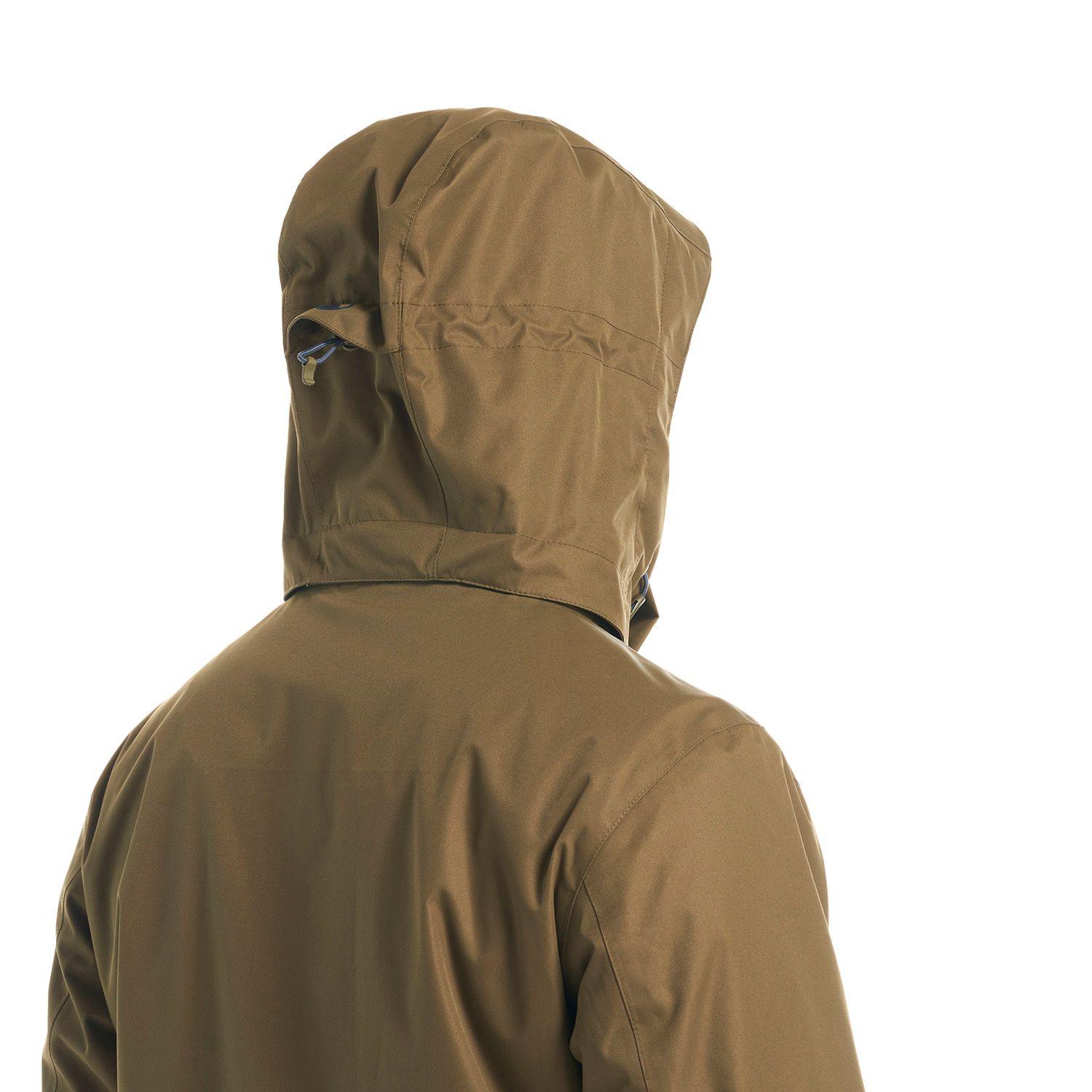 Chaqueta Hombre Tres Cruces Fusion-3 Hoody Jacket Oliva OscuroAzul Piedra Lippi-5