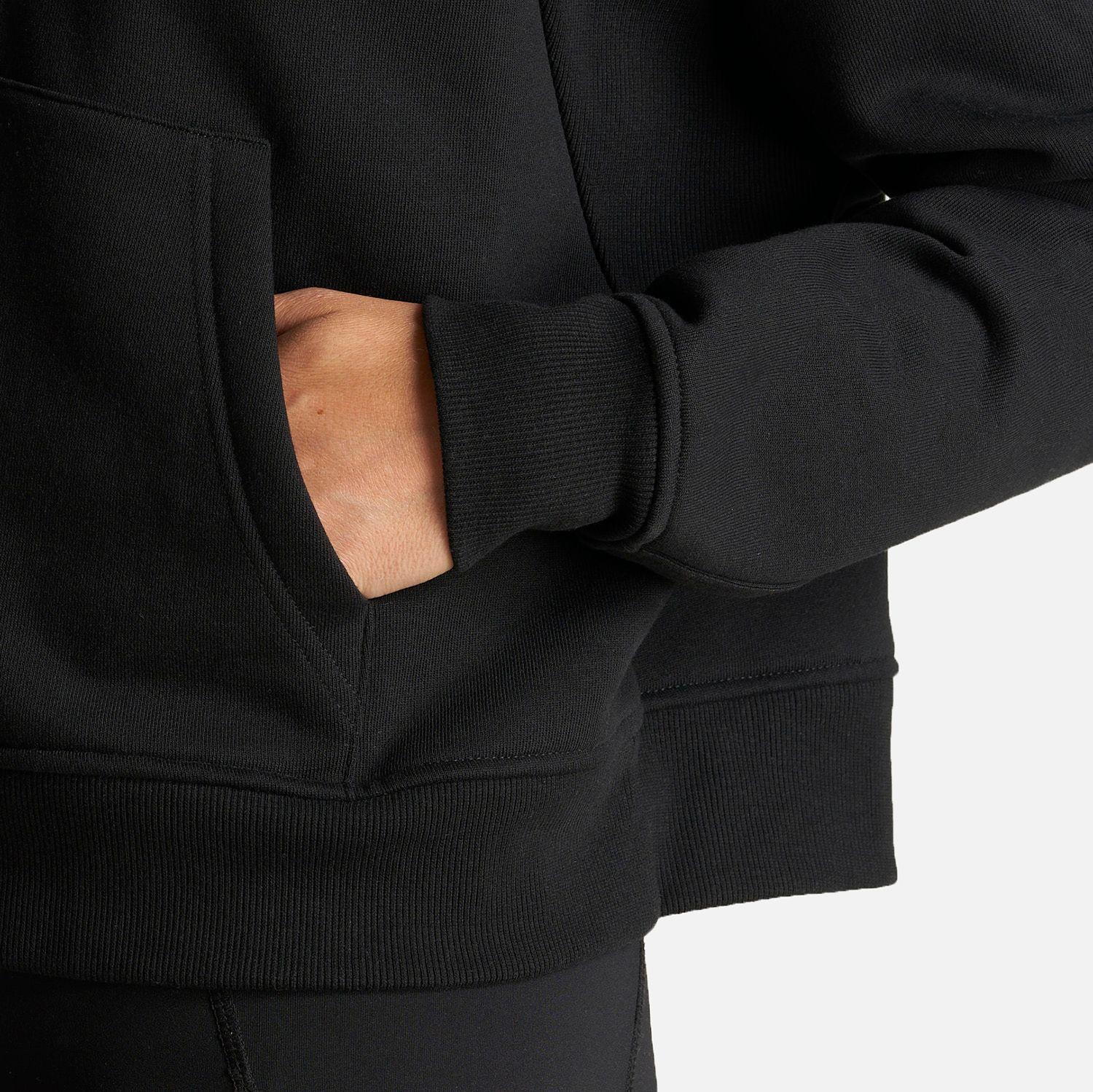 Poleron Mujer Heavy Duty Hoody Sweatshirt Negro Lippi I23-6