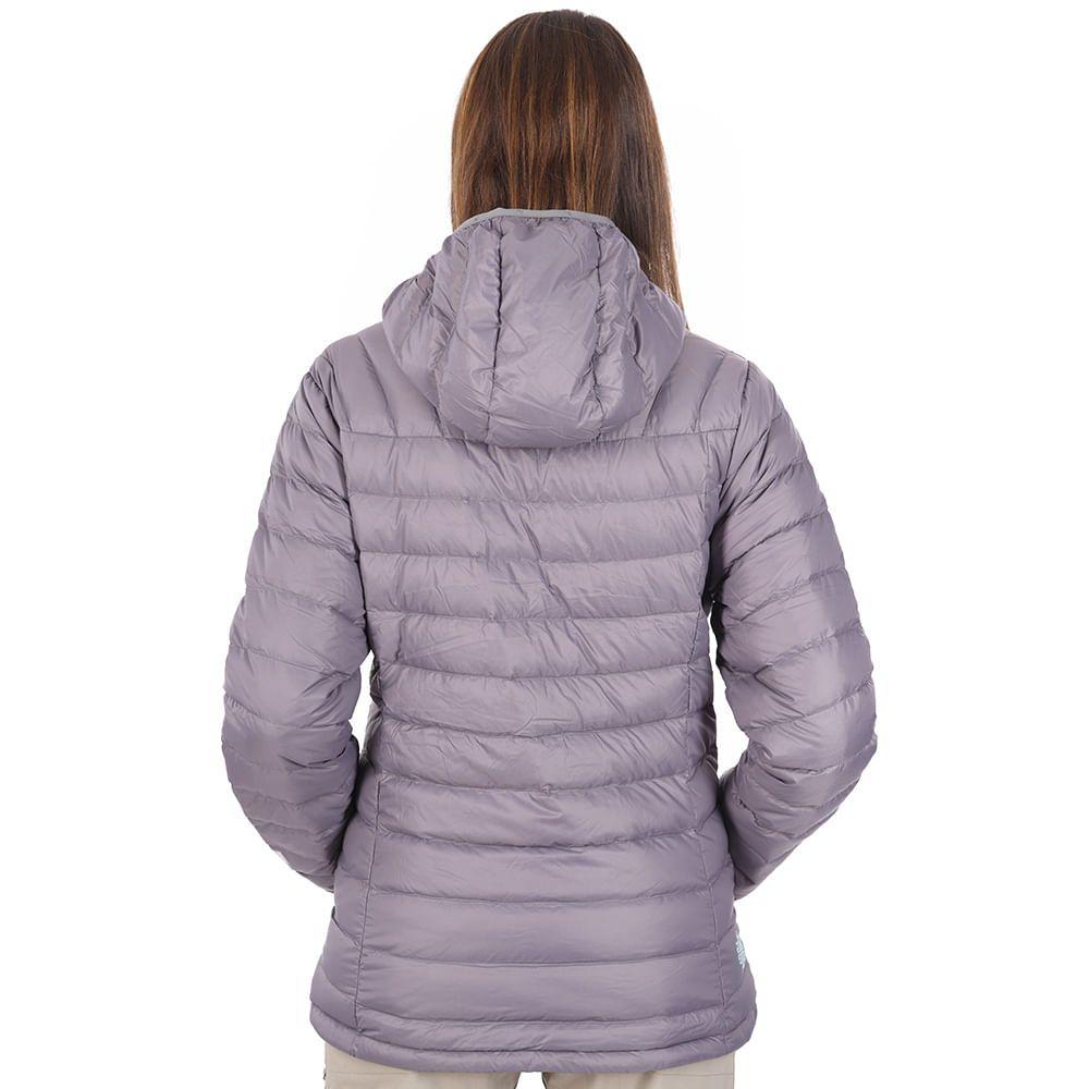 Chaqueta Mujer Bazpur Down Jacket Gris Oscuro Lippi-3