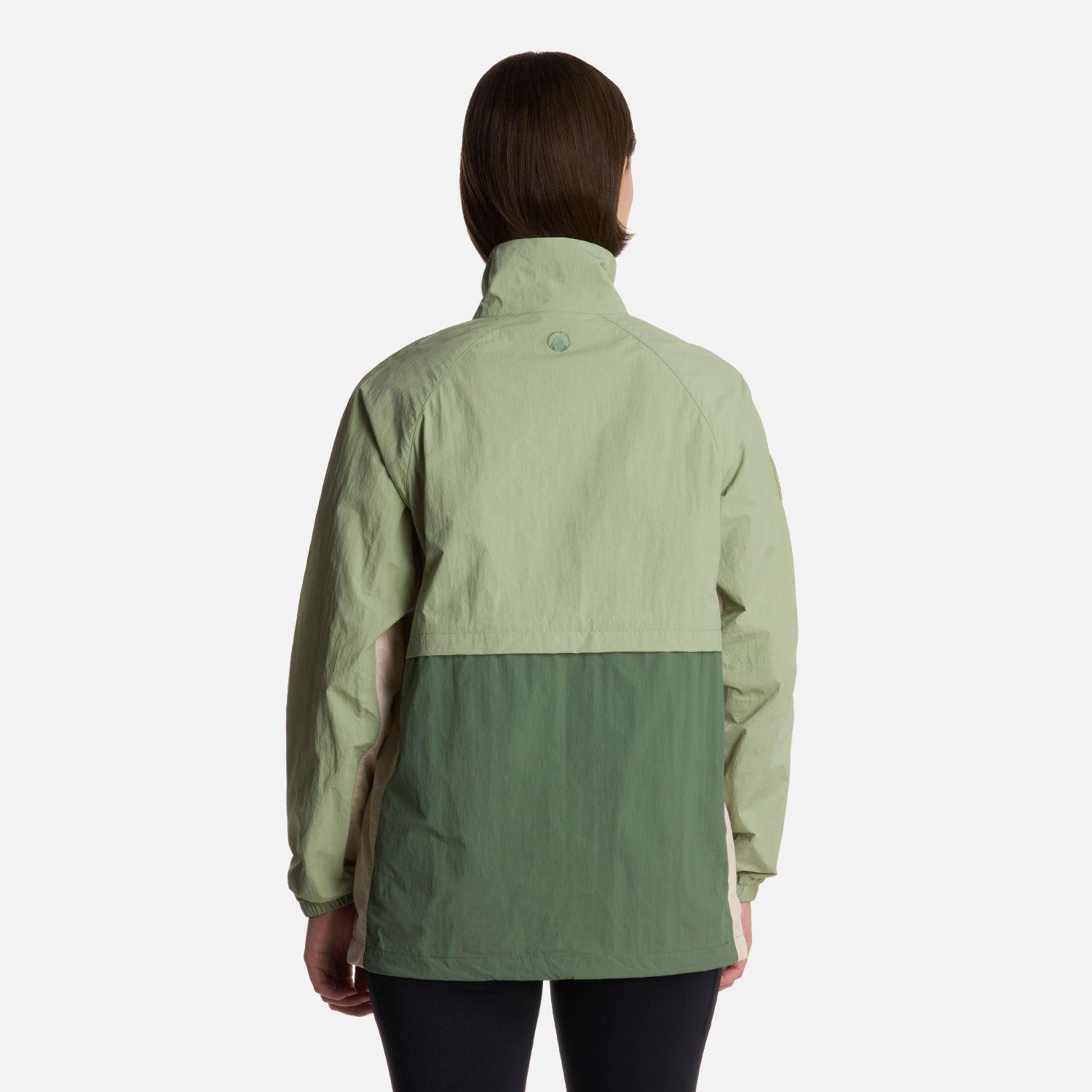 Chaqueta Mujer WindCity WindBreaker 1/4 Zip Jade Lippi V25-2