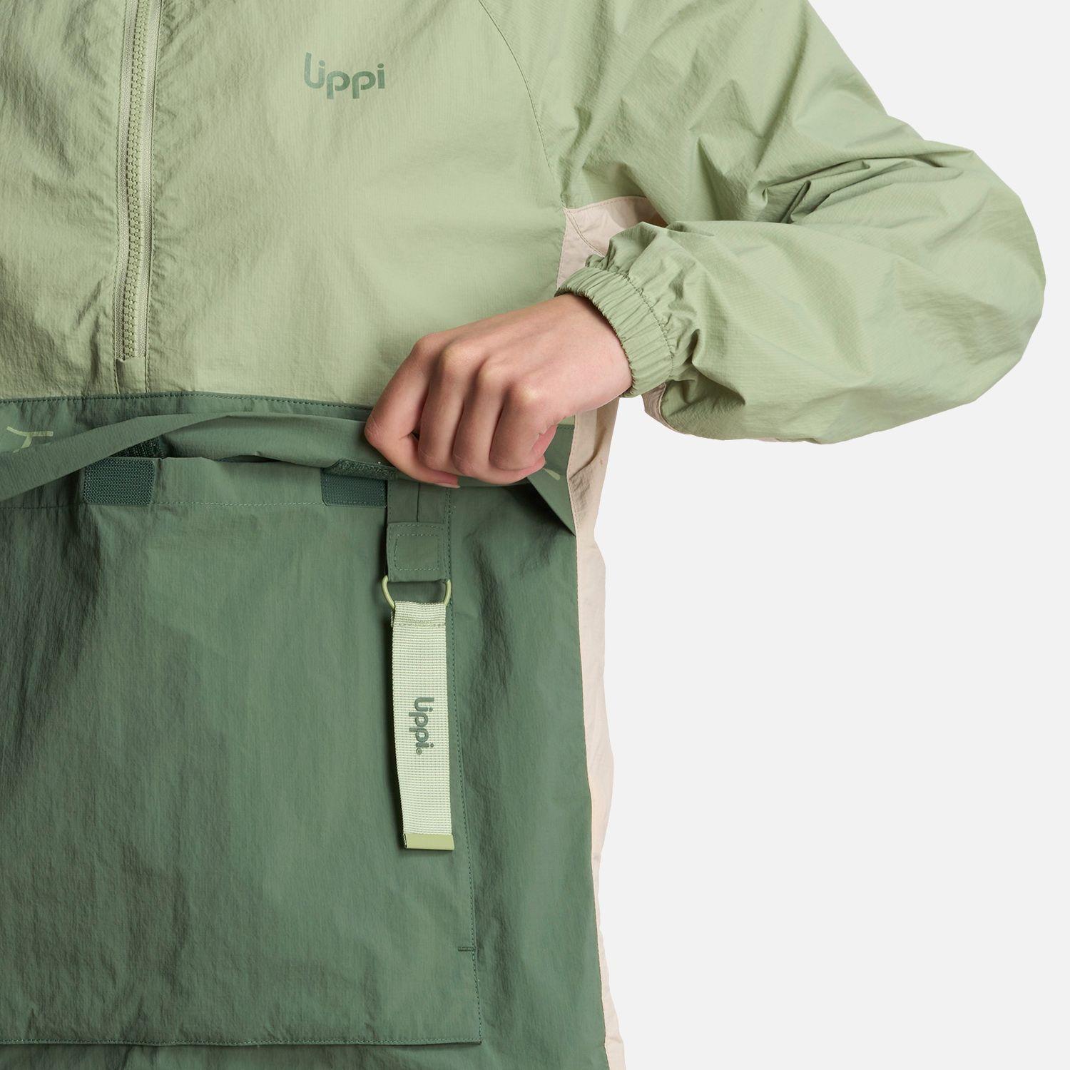 Chaqueta Mujer WindCity WindBreaker 1/4 Zip Jade Lippi V25-4