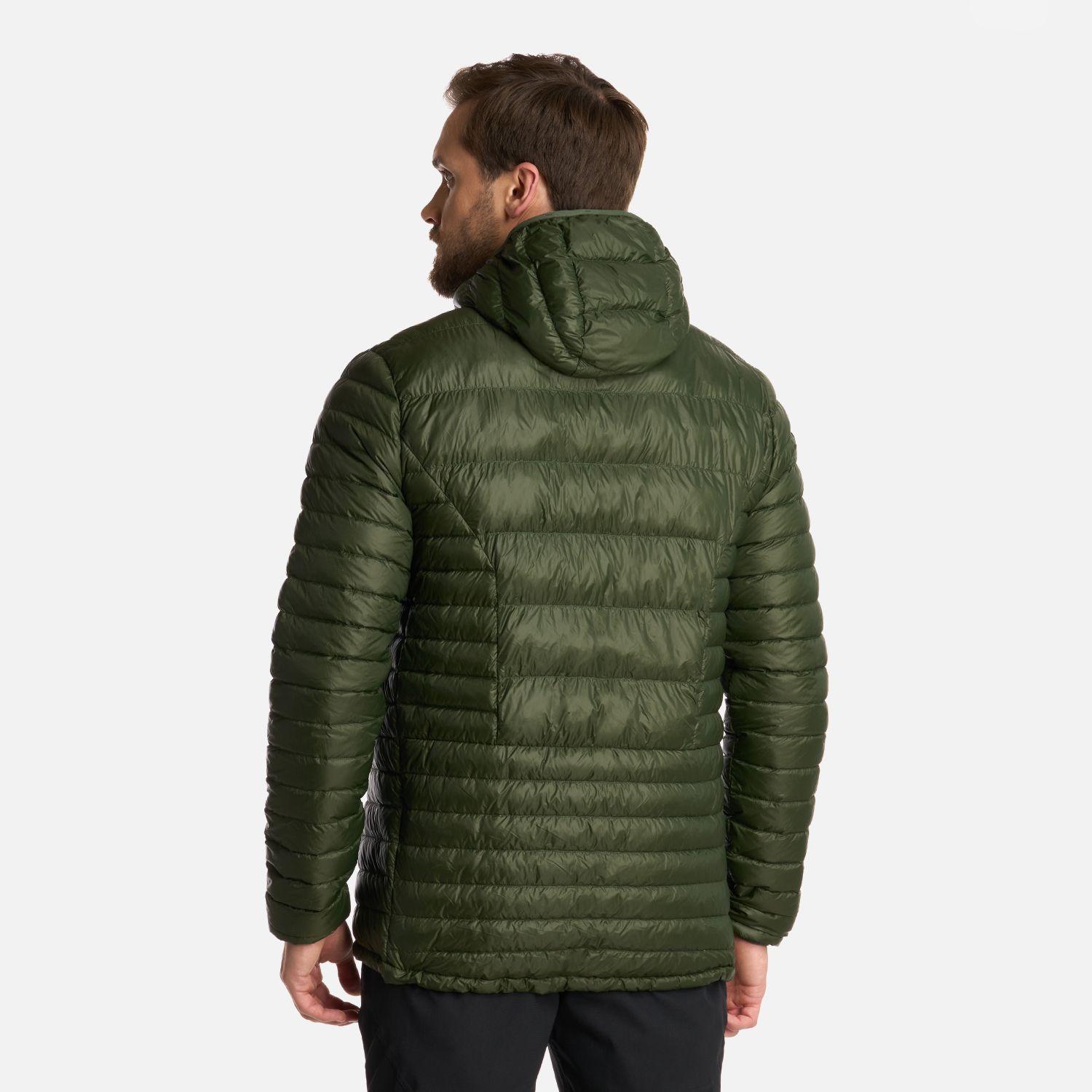 Chaqueta Hombre Peak Down Hoody Verde Militar Lippi I25-2