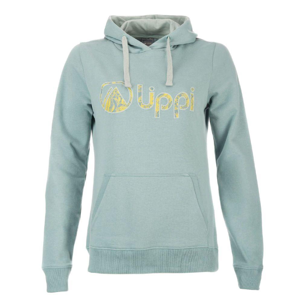 Poleron Mujer Insigne Cotton Hoody Jade Lippi-0