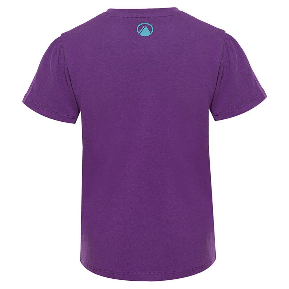 Polera Niña Wale T-Shirt Morado Claro Lippi-1