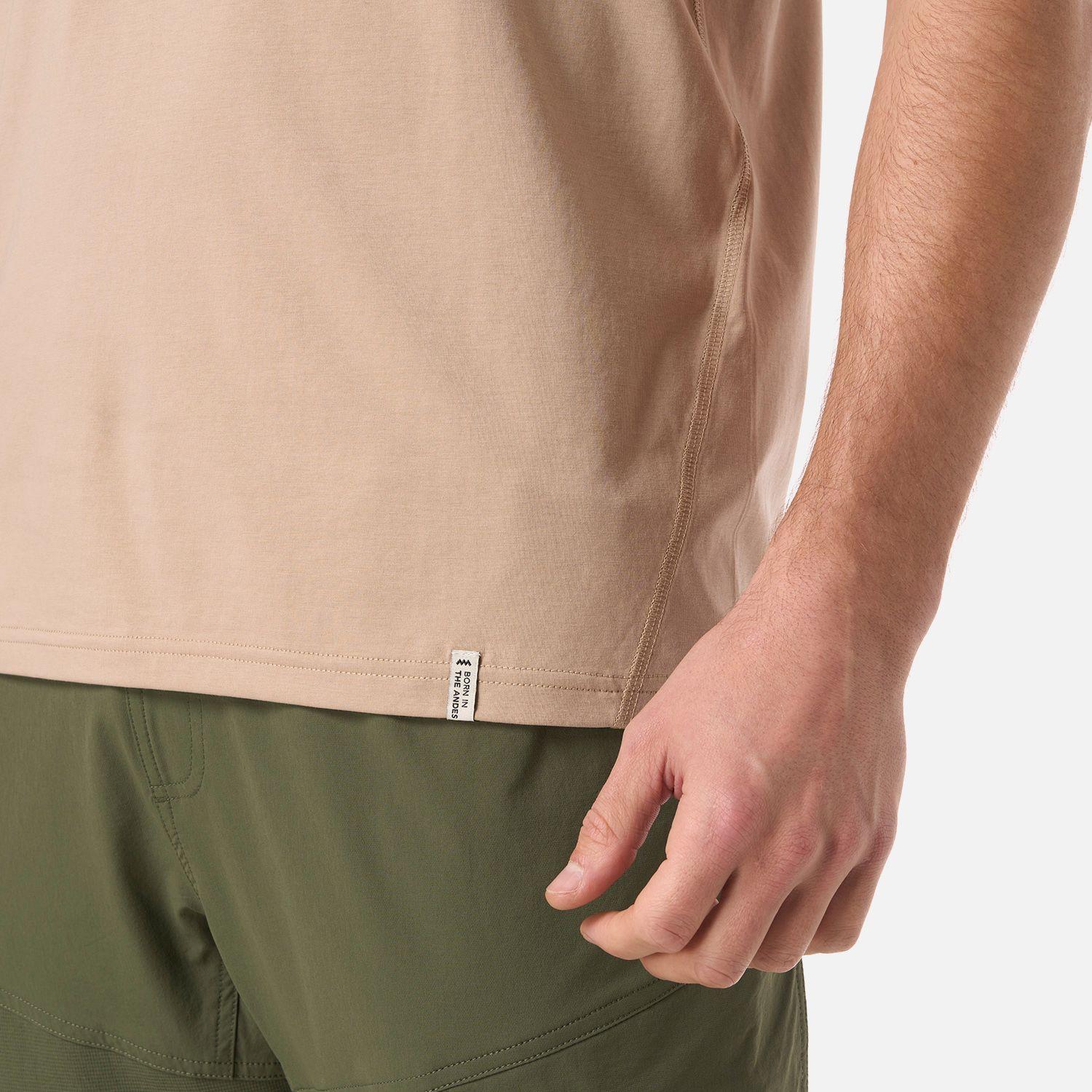 Polera Hombre Boulder Sleeveless T-Shirt Beige Lippi V26-4