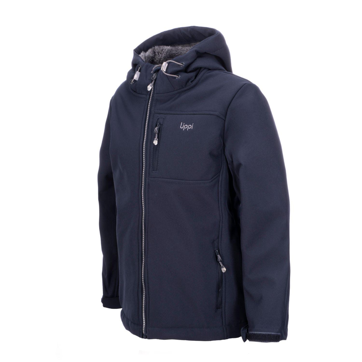 Chaqueta Niña Mini Macaya Softshell Hoody Jacket Azul Marino Lippi-3