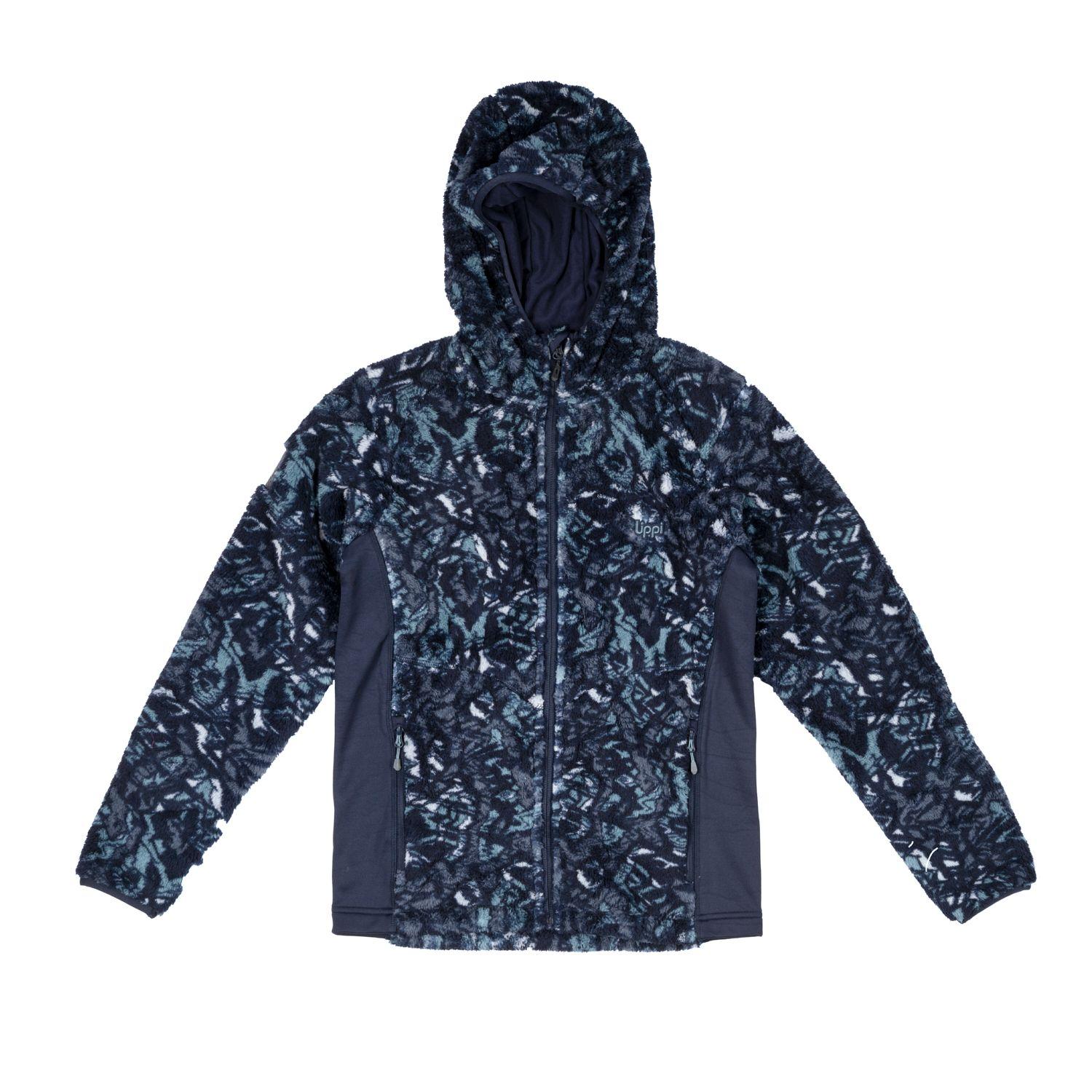 Chaqueta Teen Girl Cross Nano-F Shaggy Jacket Print Azul Marino Lippi-0