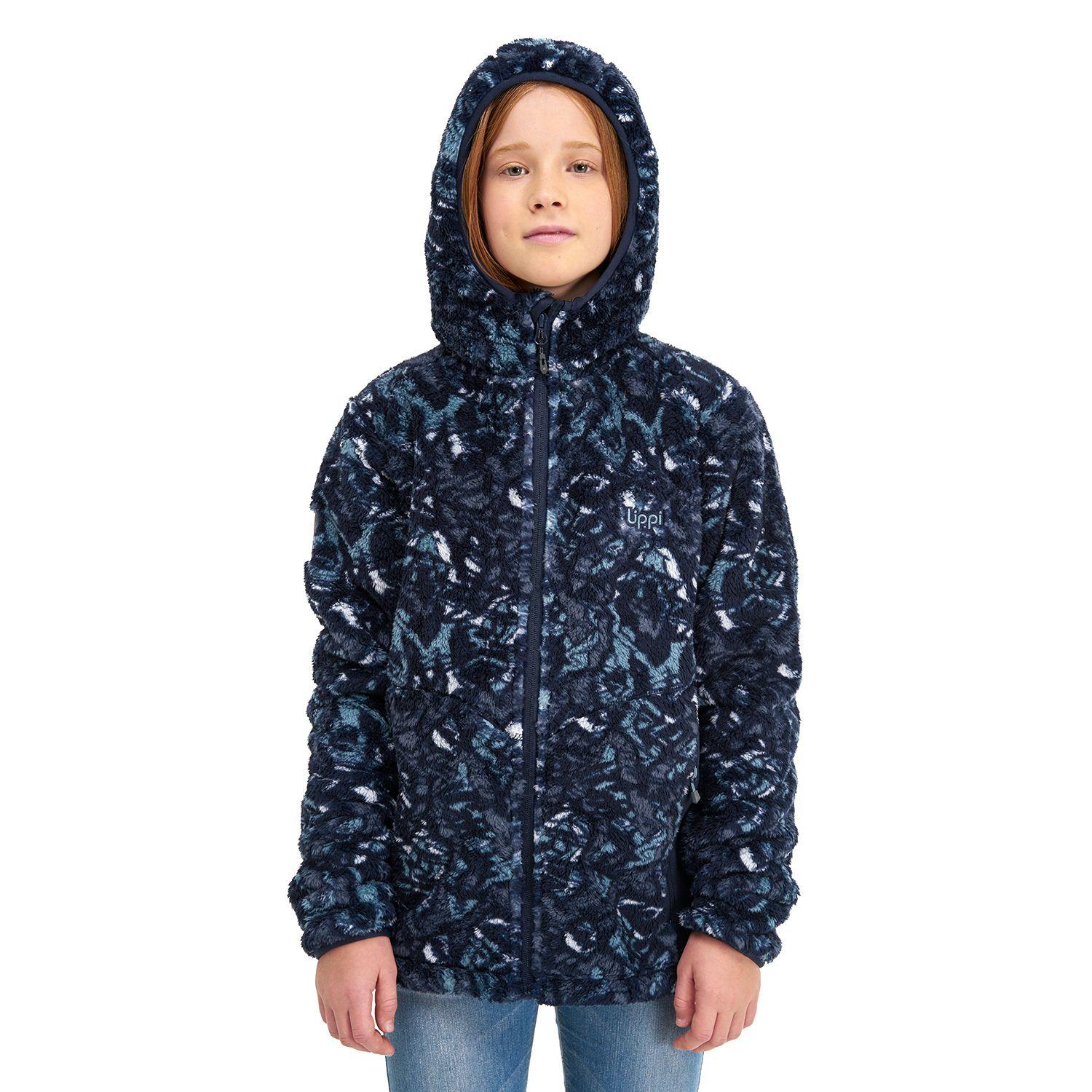 Chaqueta Teen Girl Cross Nano-F Shaggy Jacket Print Azul Marino Lippi-2