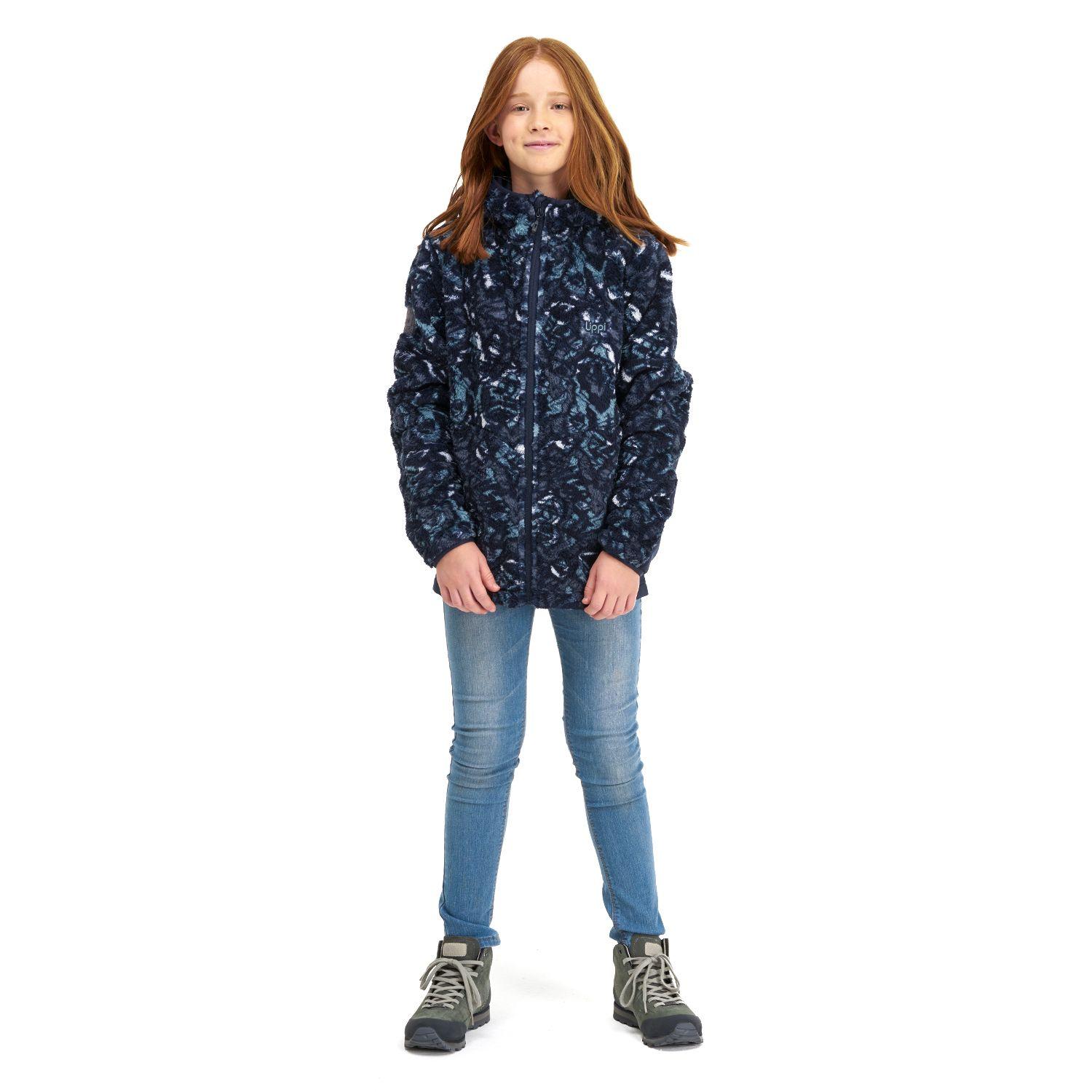 Chaqueta Teen Girl Cross Nano-F Shaggy Jacket Print Azul Marino Lippi-7