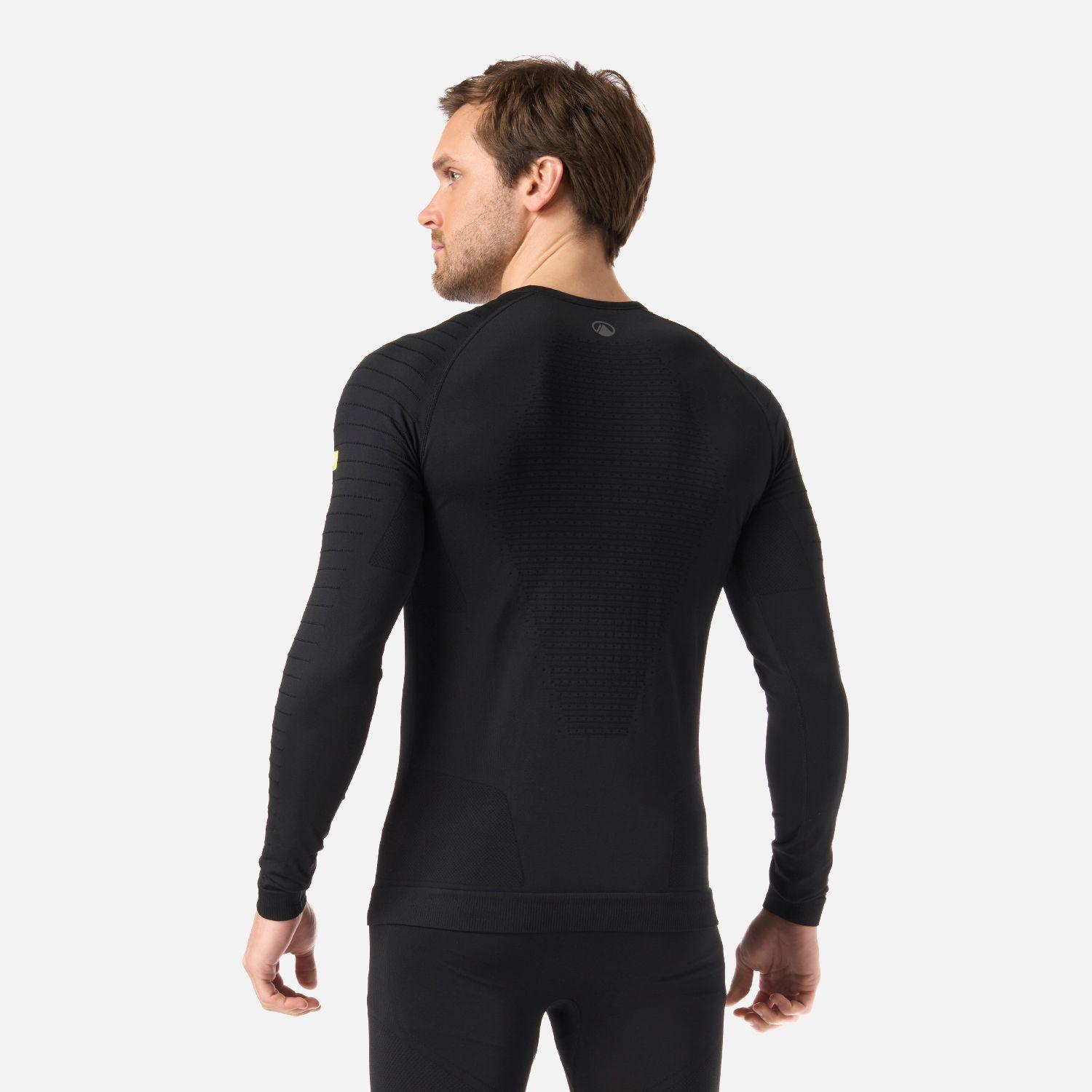 Primera Capa Hombre Skintec Active Warm Top Negro Lippi V26-2