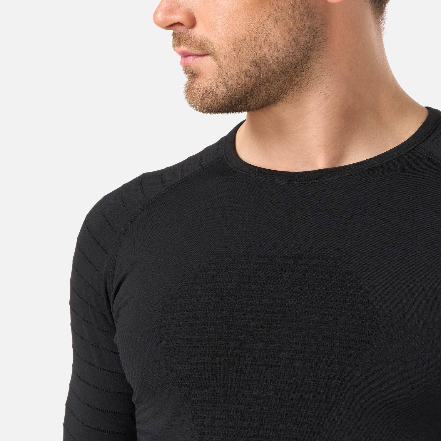 Primera Capa Hombre Skintec Active Warm Top Negro Lippi V26-3