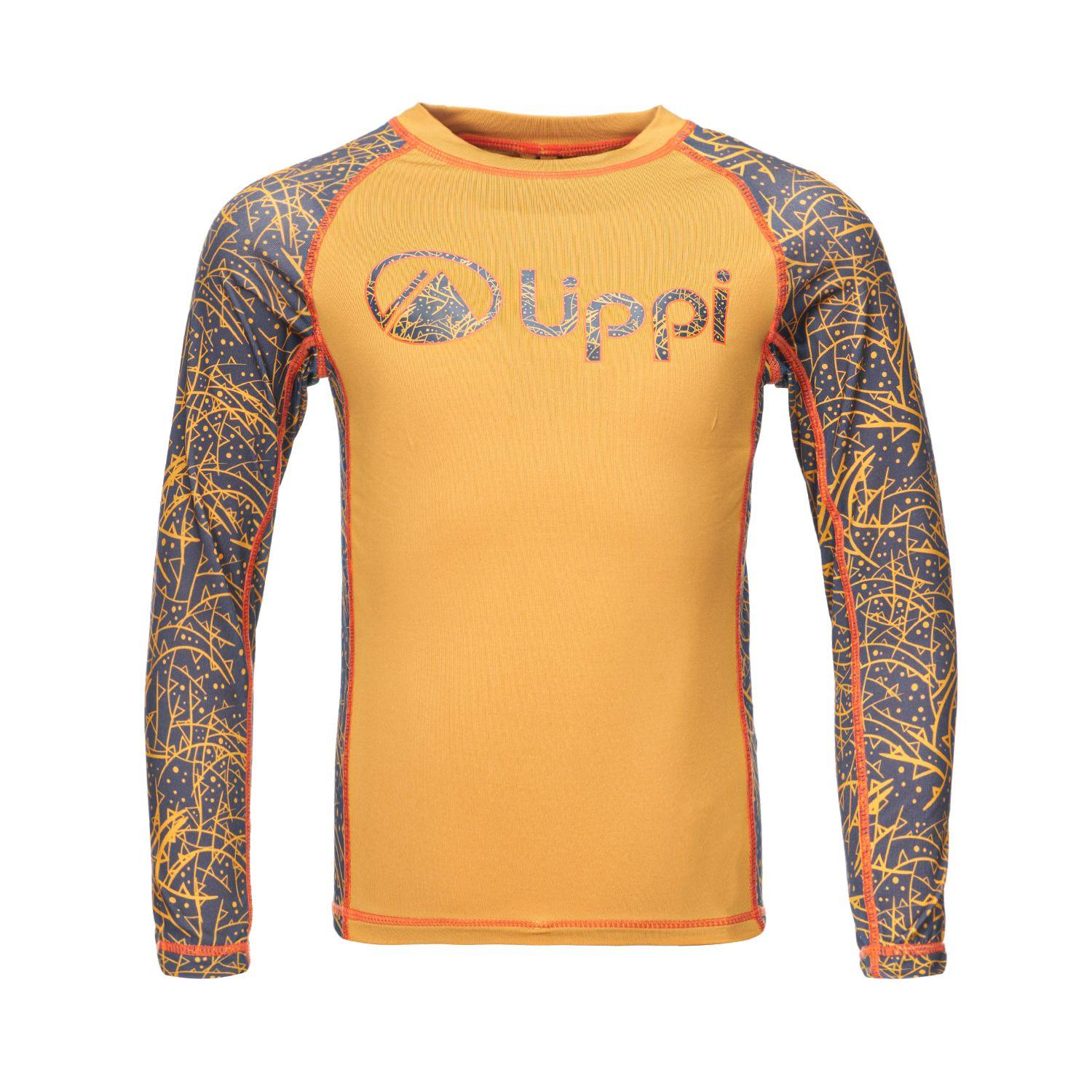 Traje de Baño Niño Sun Pro Long Sleeve T-Shirt Mostaza Lippi-0