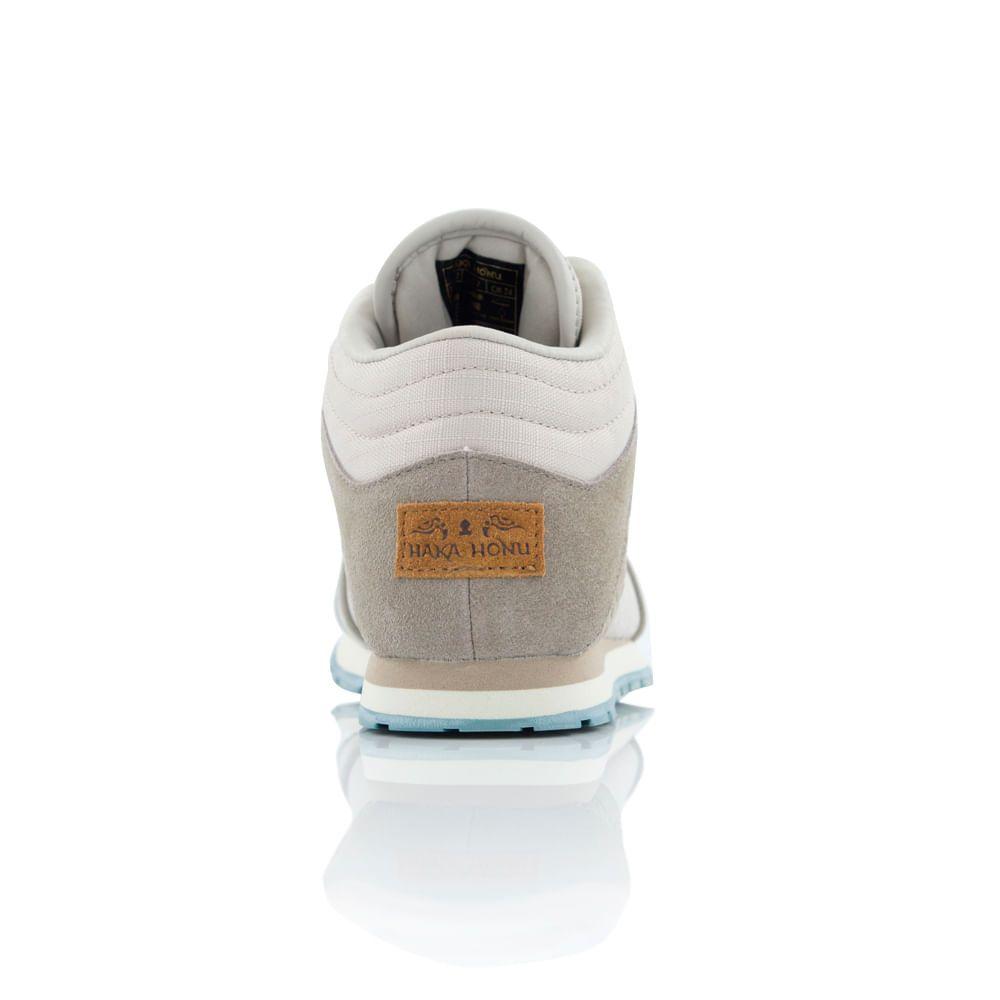 Zapatilla Mujer Tangaroa Mid Gris Haka Honu-4