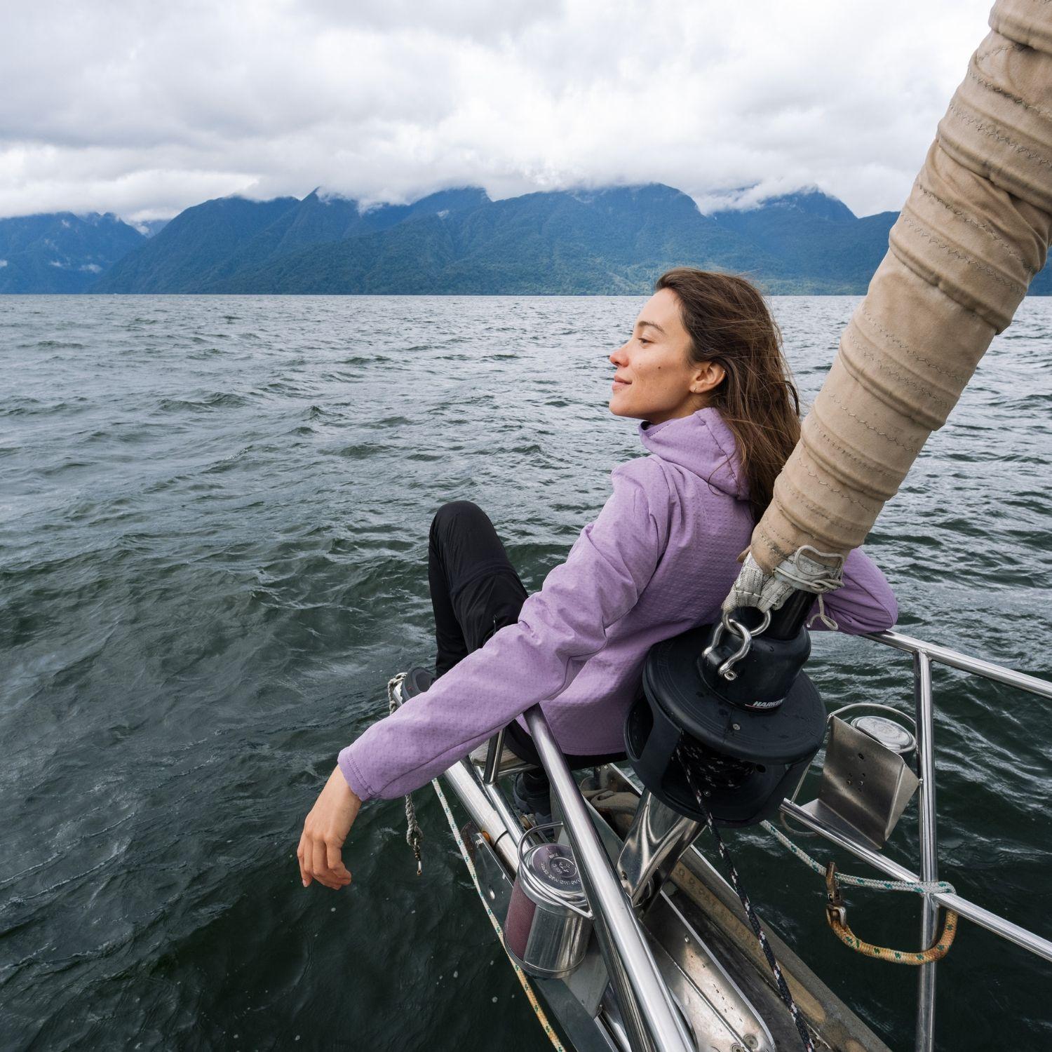 Polar Mujer Viedma 2000 Shaggy-Pro Jacket Purpura Claro Lippi-8