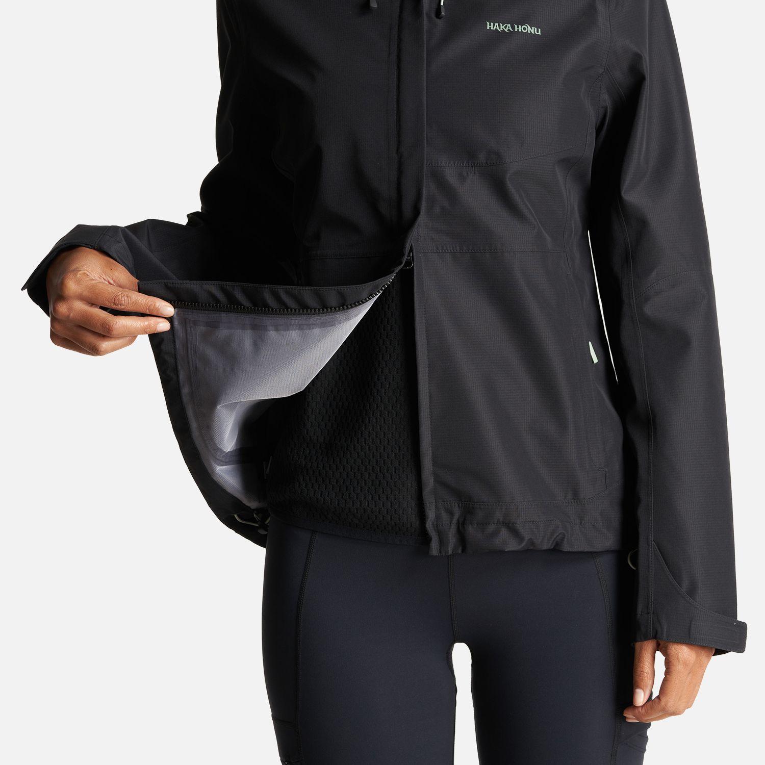 Chaqueta Mujer Agua-zero Negro Haka Honu I23-6