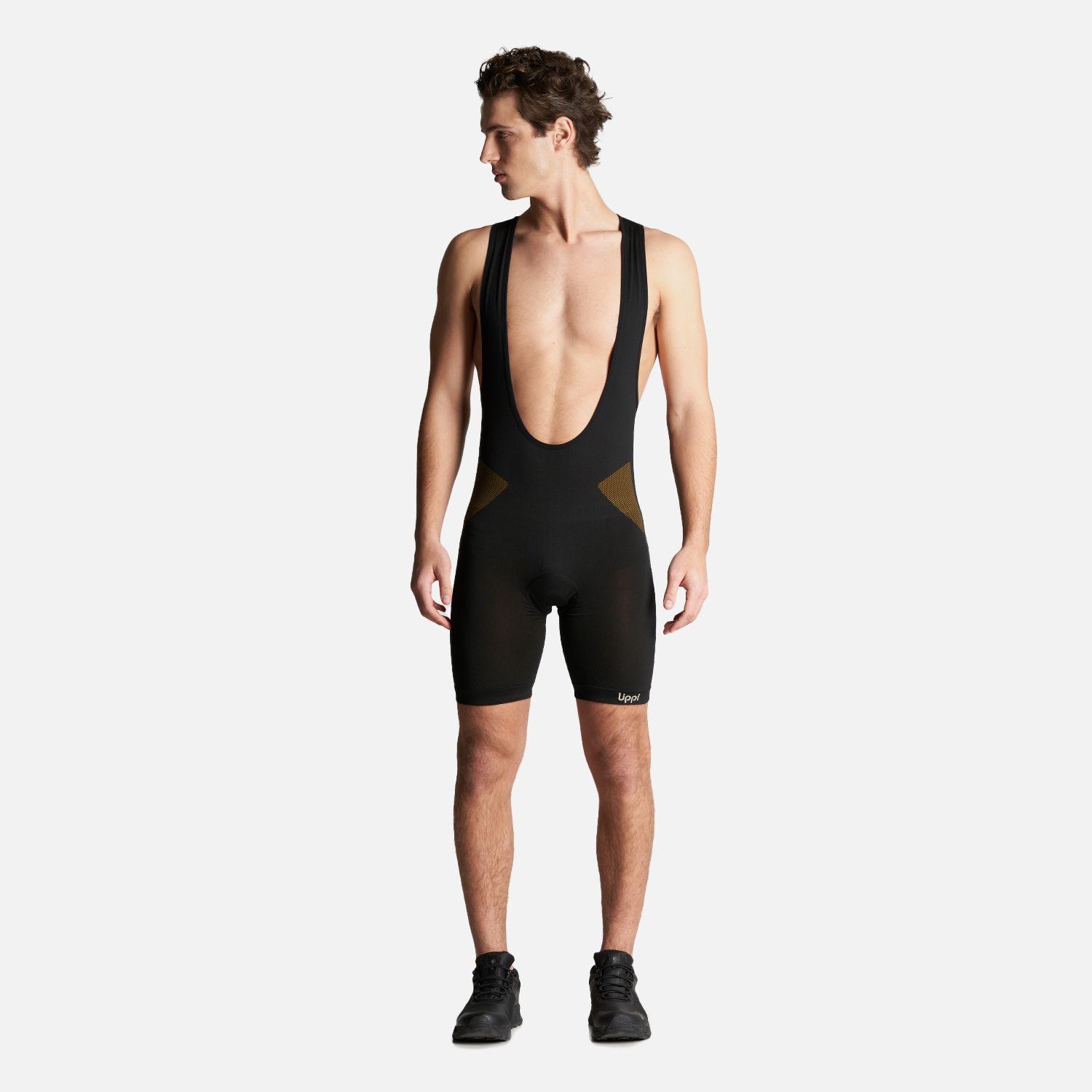 Calza Hombre 4 Bike Suit Seamless Short Grafito Lippi-7