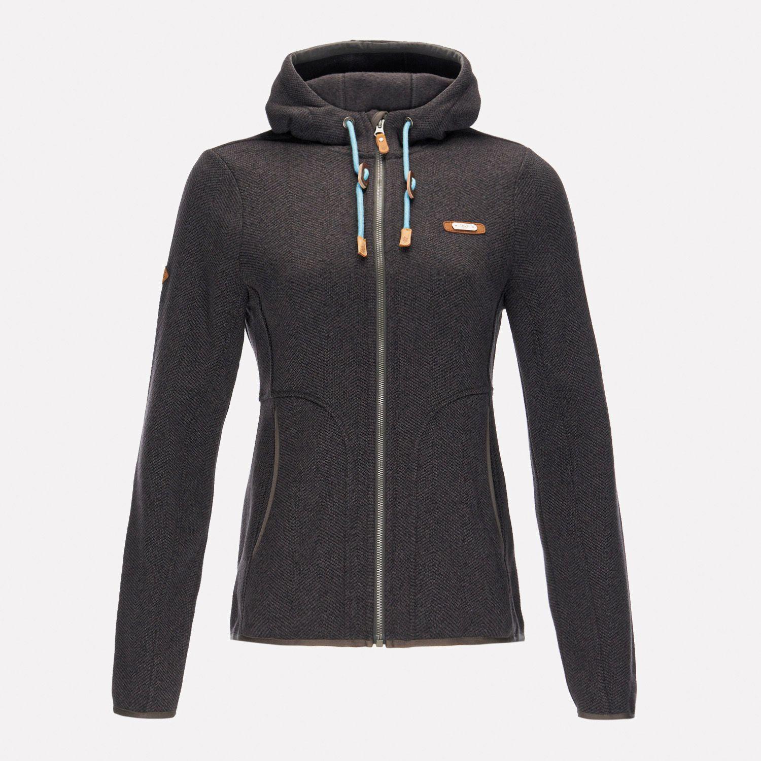 Polar Mujer Alamo Blend-Pro Hoody Jacket Gris Medio Lippi V23-0