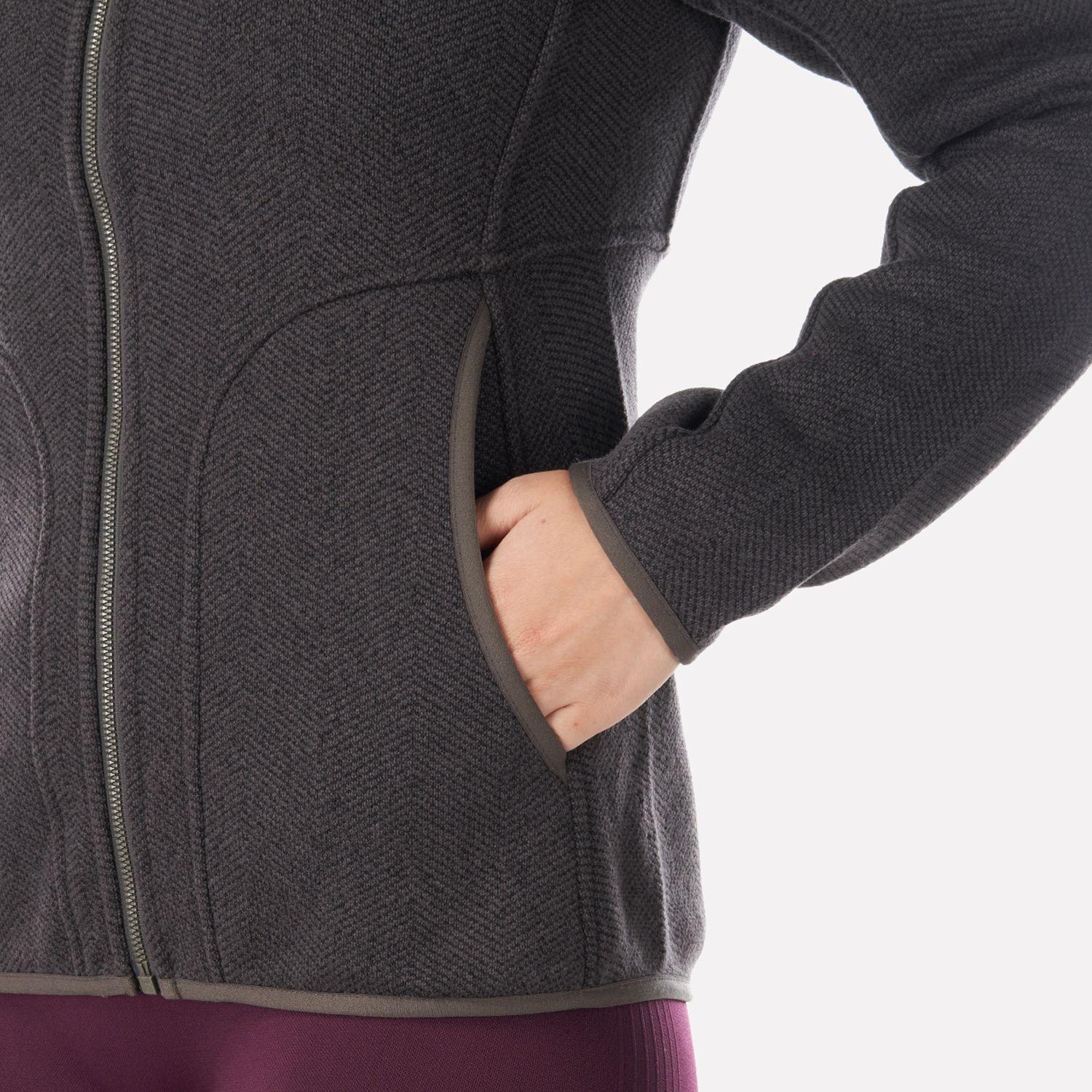 Polar Mujer Alamo Blend-Pro Hoody Jacket Gris Medio Lippi V23-4