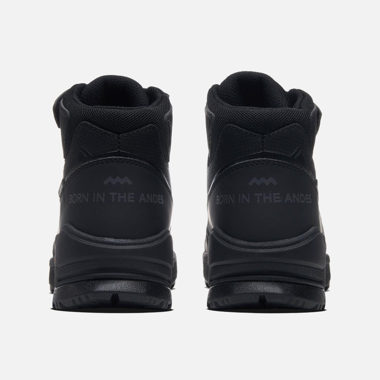 Zapatilla Unisex Motion Mid Kids B-dry Negro Lippi I26-4