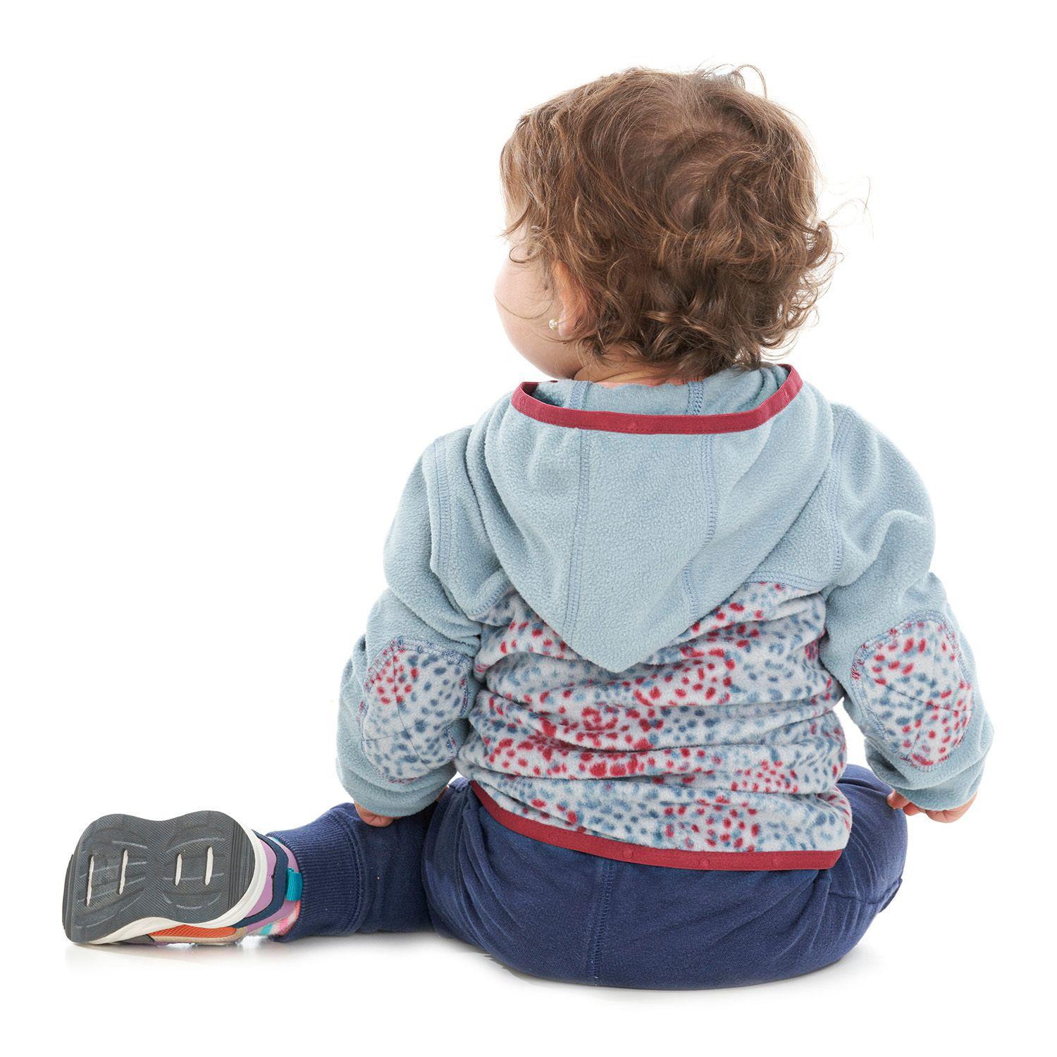 Poleron Baby Girl Poofy Sweatshirt Print Celeste Lippi-3