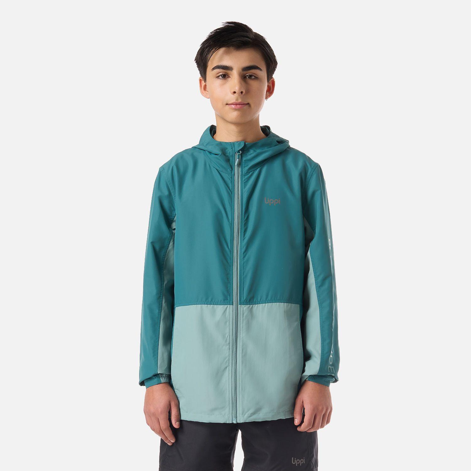 Chaqueta Teen Boy Nightfall Windbreaker Hoody Jacket Petroleo V26-0