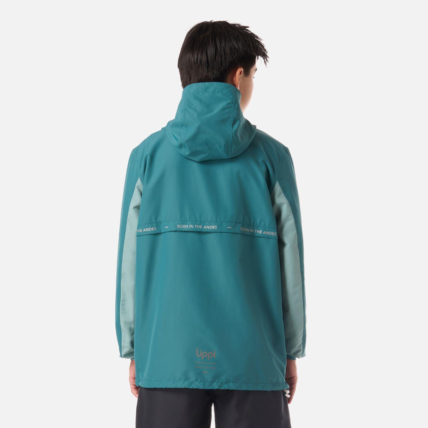 Chaqueta Teen Boy Nightfall Windbreaker Hoody Jacket Petroleo V26-2