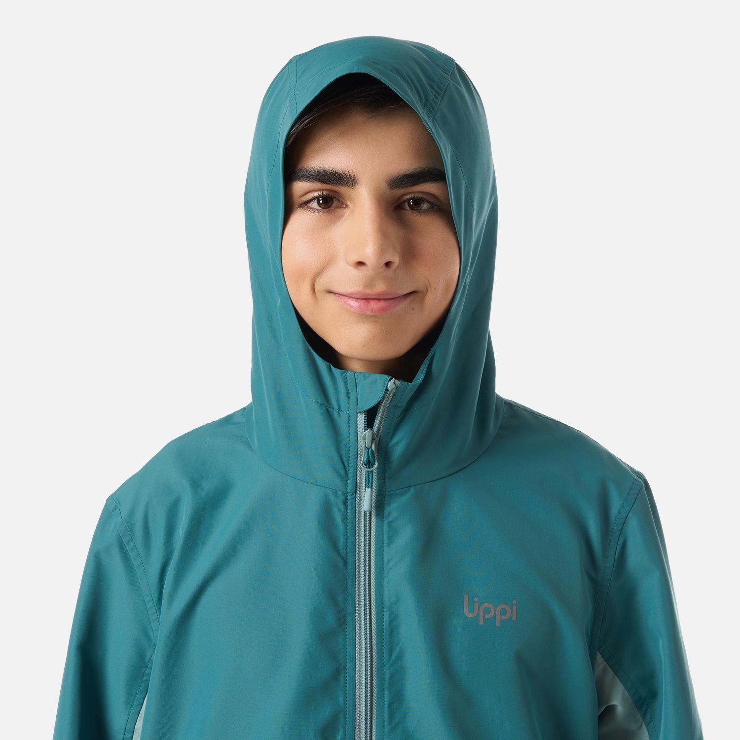 Chaqueta Teen Boy Nightfall Windbreaker Hoody Jacket Petroleo V26-3