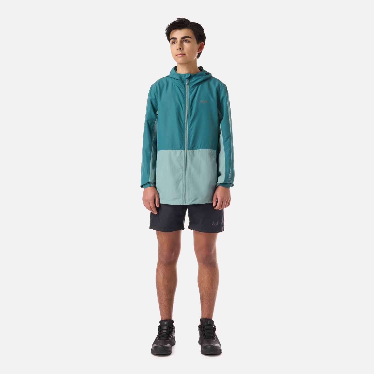Chaqueta Teen Boy Nightfall Windbreaker Hoody Jacket Petroleo V26-6