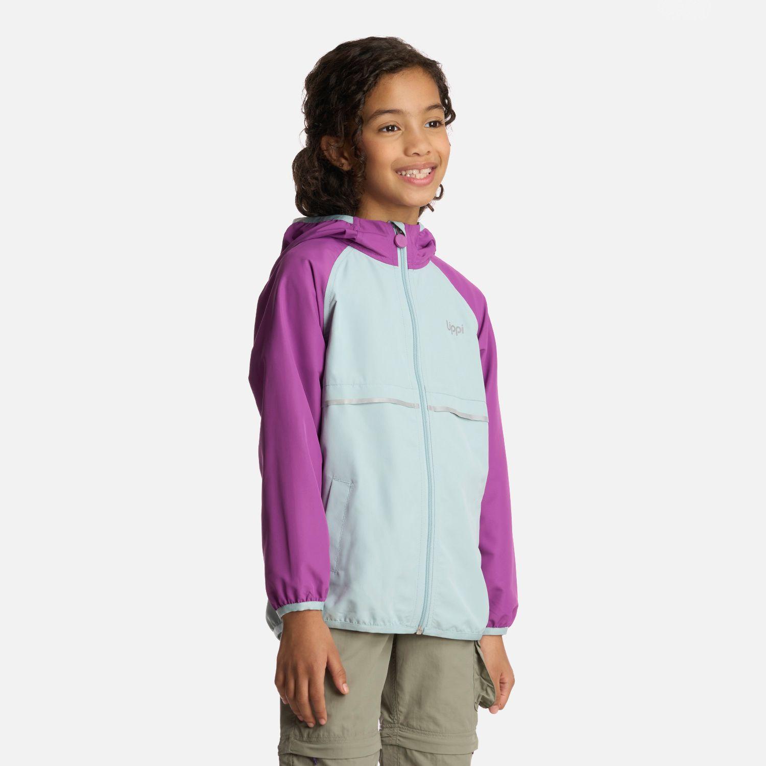 Chaqueta Niña Nightfall WindBreaker Hoody Morado Lippi-1