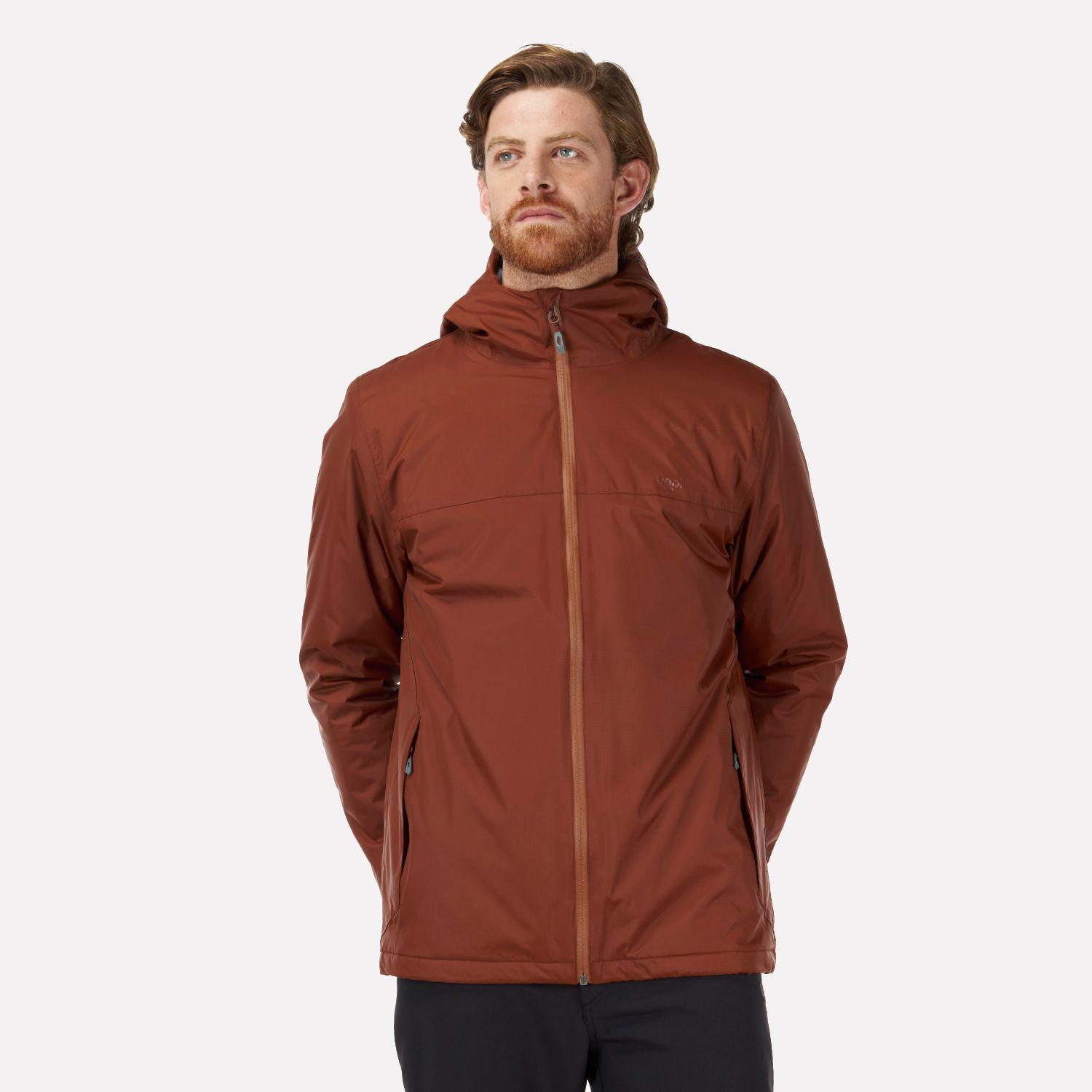 Chaqueta Hombre Cold Place B-Dry Hoody Jacket Terracota Lippi-1