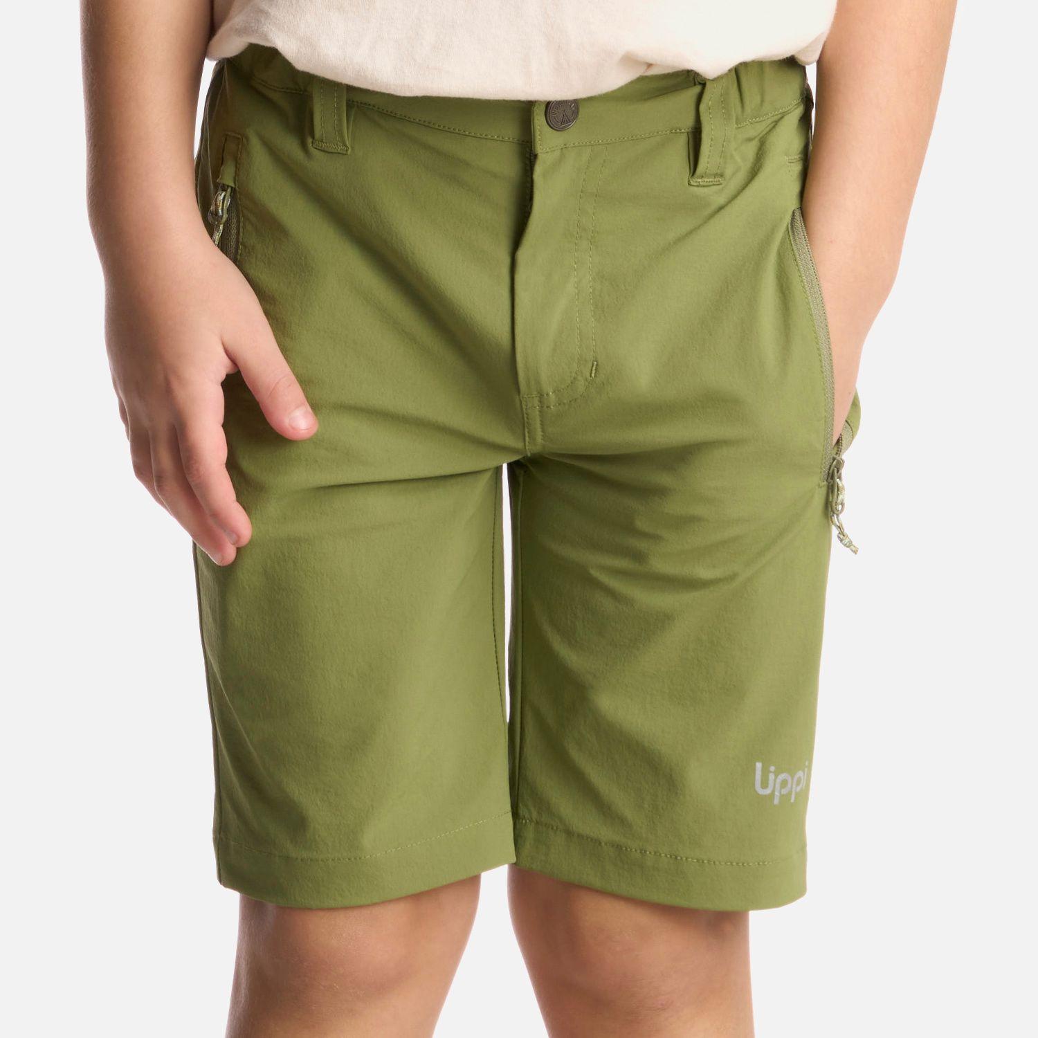Short Niño Lennox Q-Dry Short Verde Lippi-3