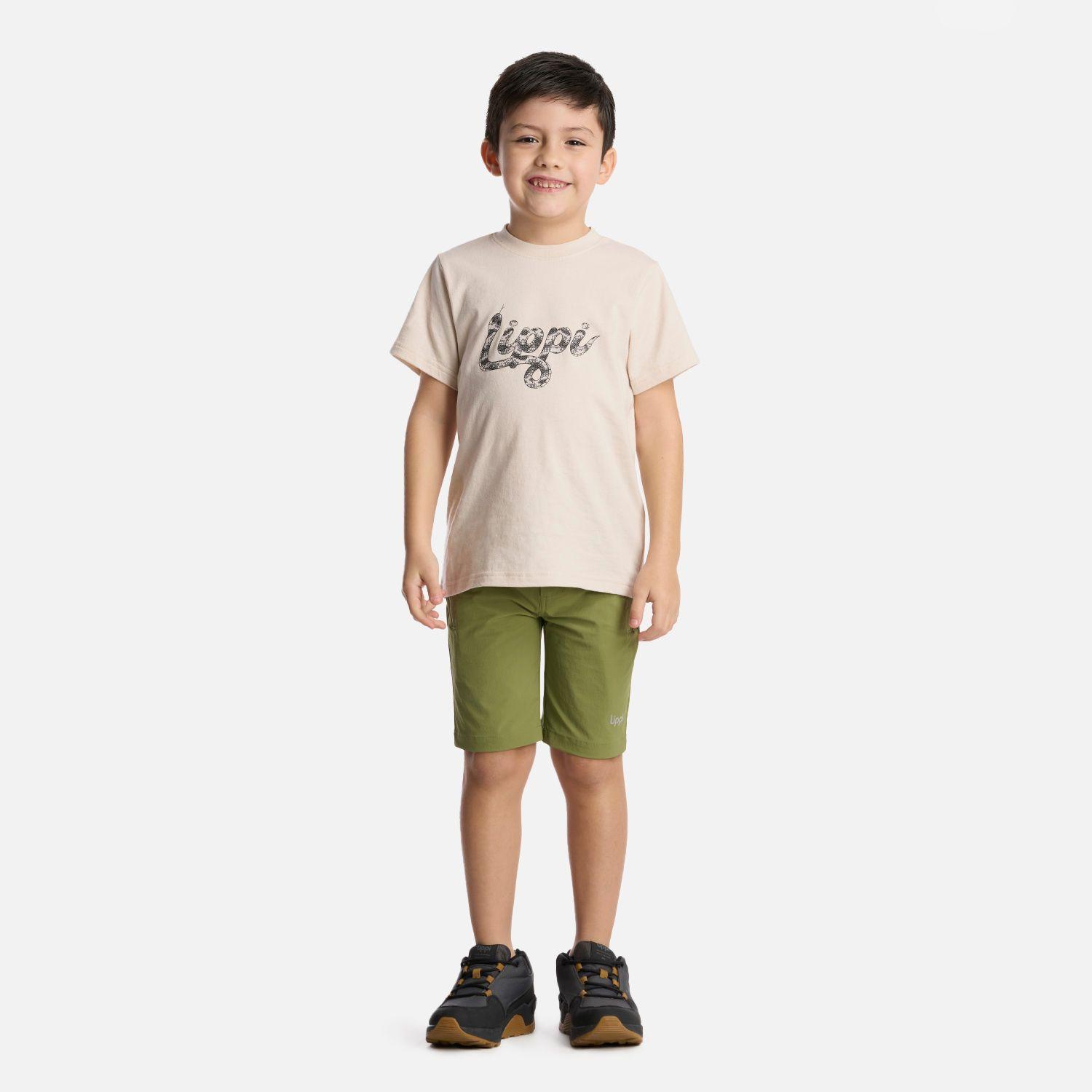Short Niño Lennox Q-Dry Short Verde Lippi-4