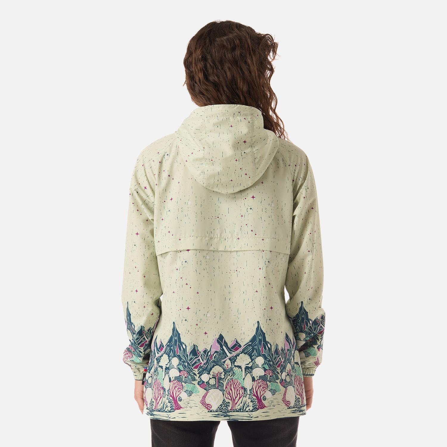 Chaqueta Mujer Aperrao Print Menta Haka Honu V26-2