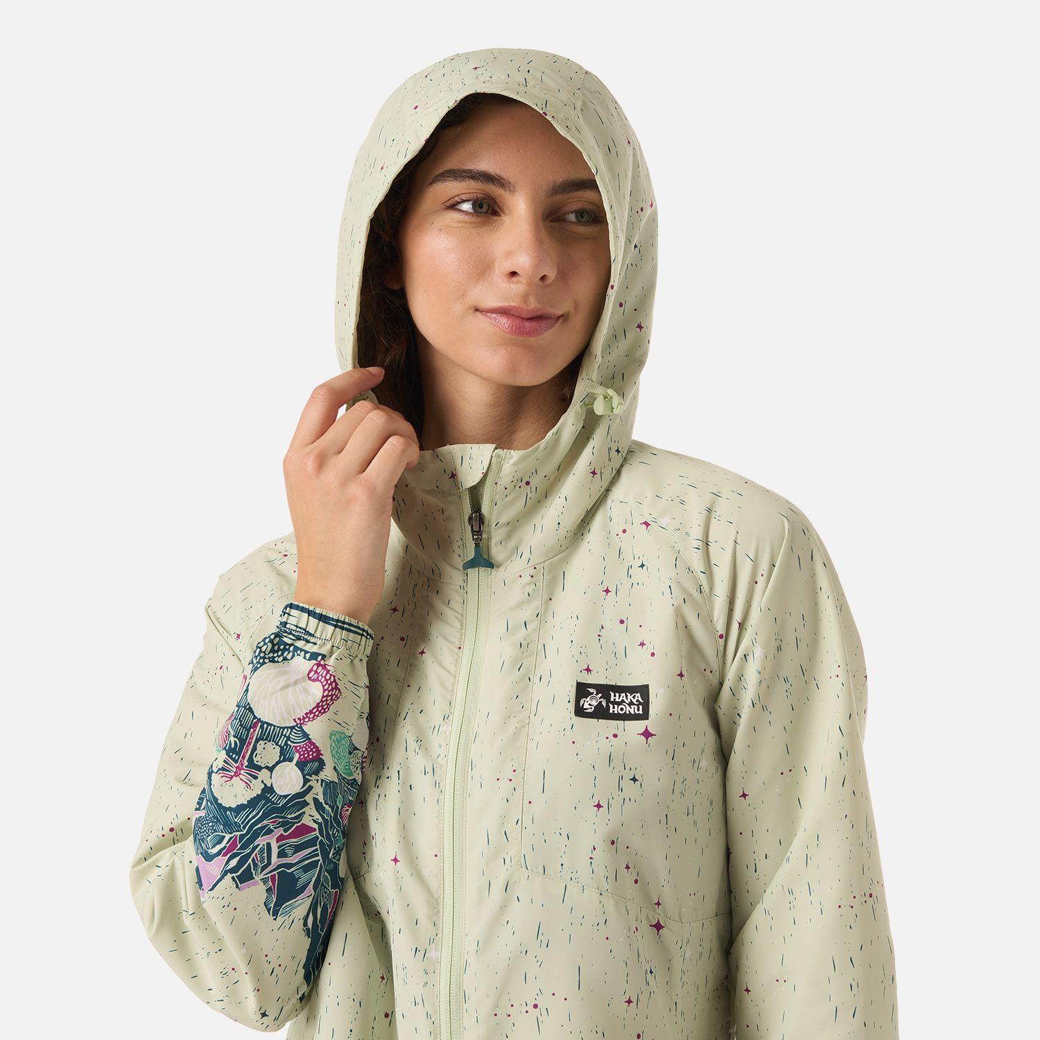 Chaqueta Mujer Aperrao Print Menta Haka Honu V26-3