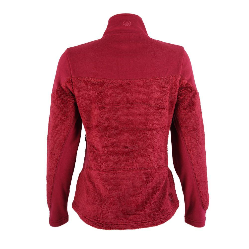 Chaqueta Mujer Ferret Shaggy-Pro Jacket Frambuesa Oscuro Lippi-1