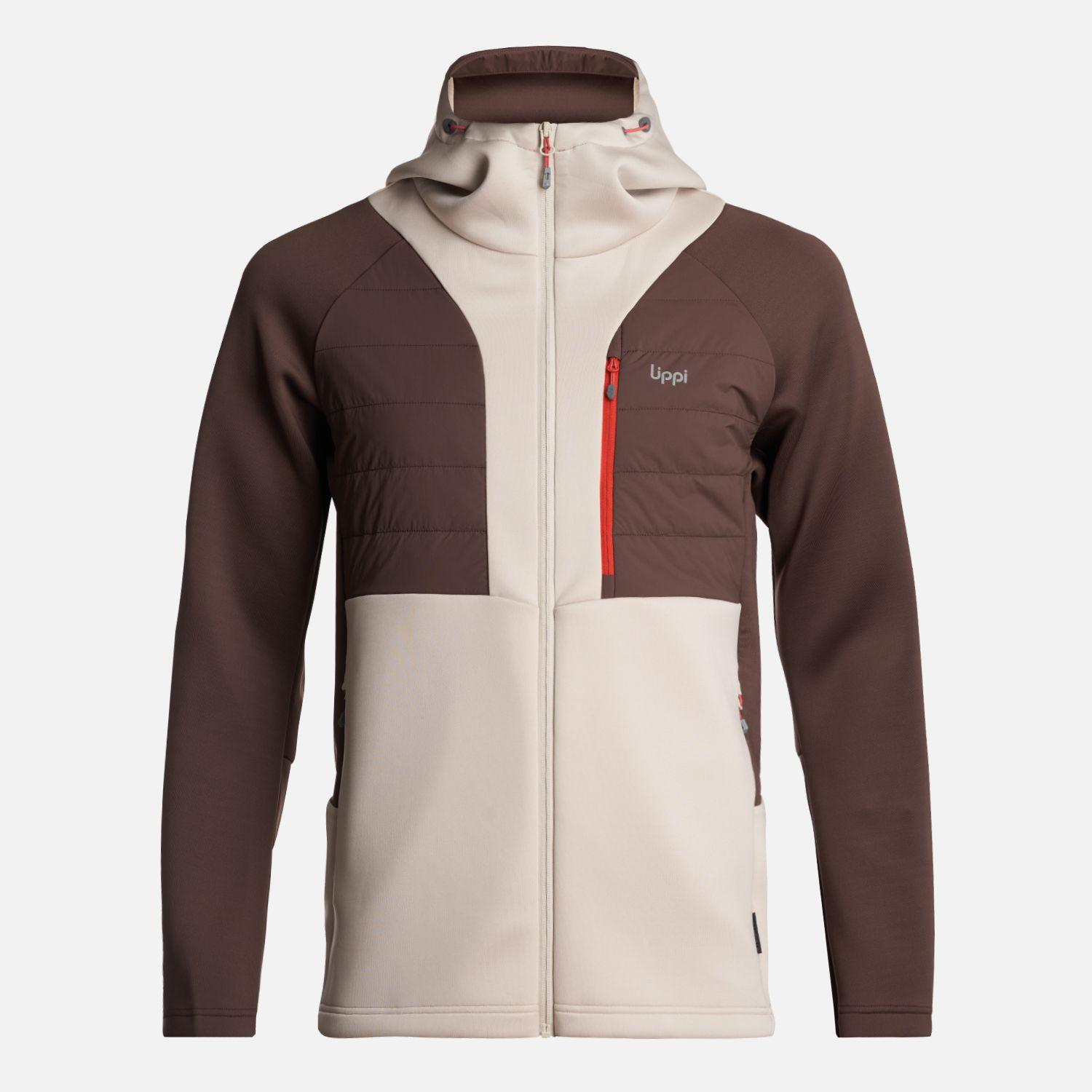 Chaqueta Hombre ColdMove WindBreaker SteamPro Hoody Jacket Cafe Oscuro Lippi V24-0
