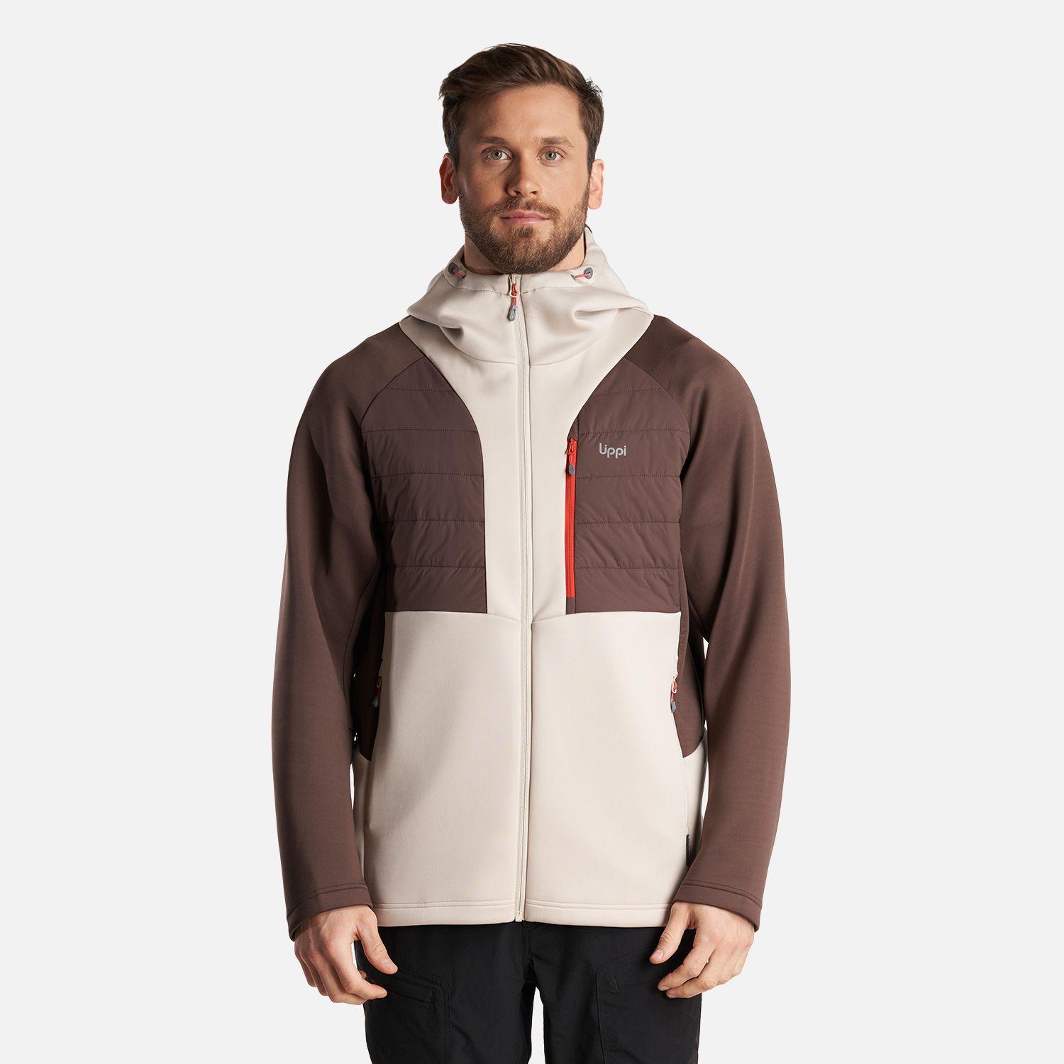 Chaqueta Hombre ColdMove WindBreaker SteamPro Hoody Jacket Cafe Oscuro Lippi V24-1