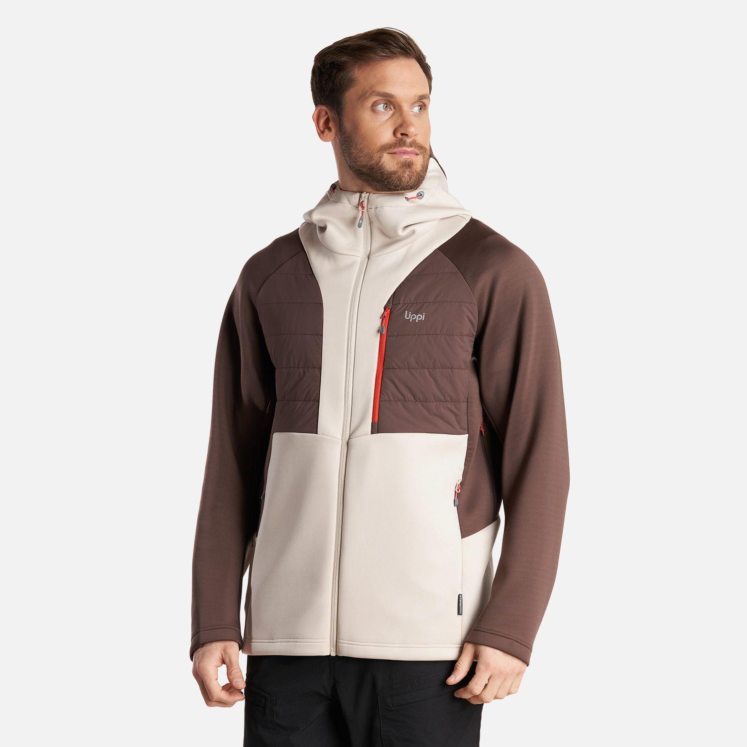 Chaqueta Hombre ColdMove WindBreaker SteamPro Hoody Jacket Cafe Oscuro Lippi V24-2