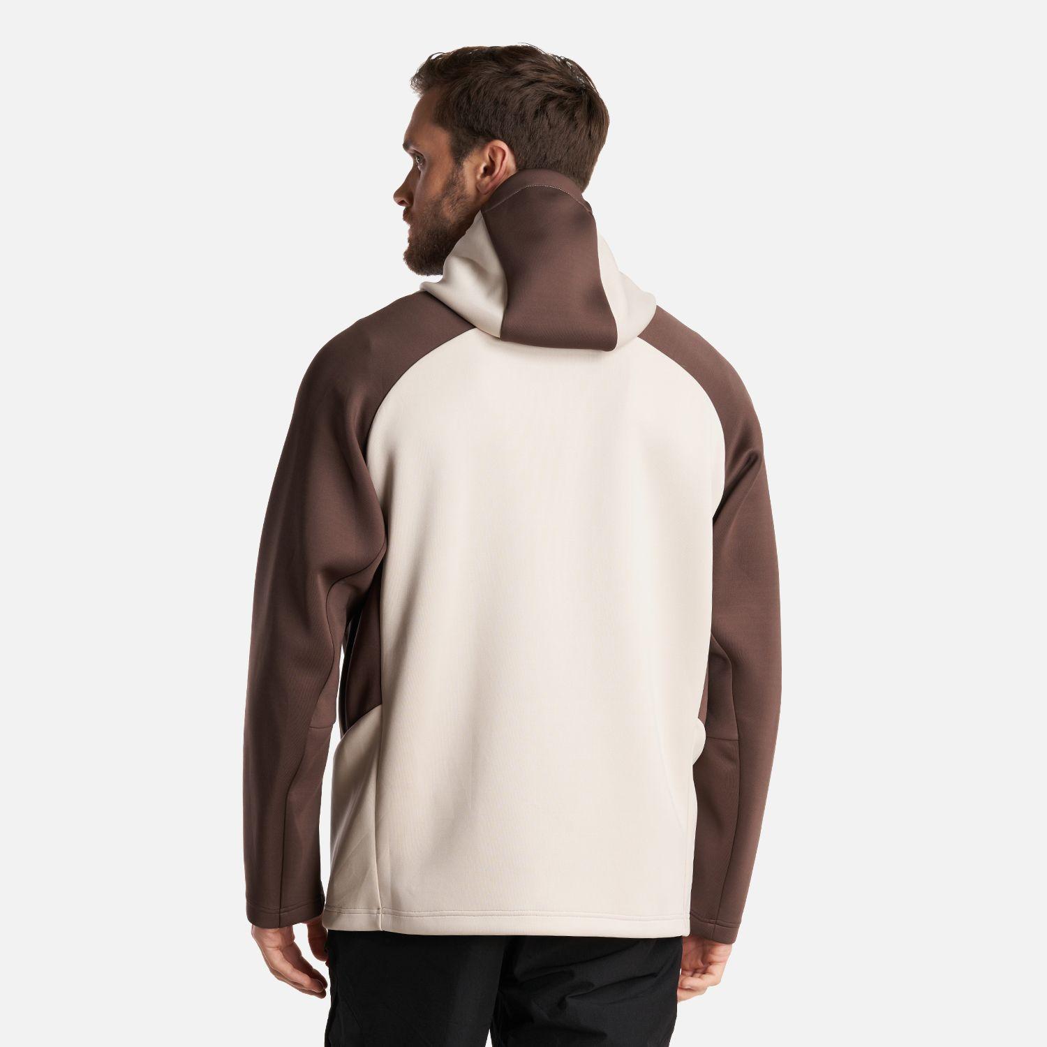 Chaqueta Hombre ColdMove WindBreaker SteamPro Hoody Jacket Cafe Oscuro Lippi V24-3