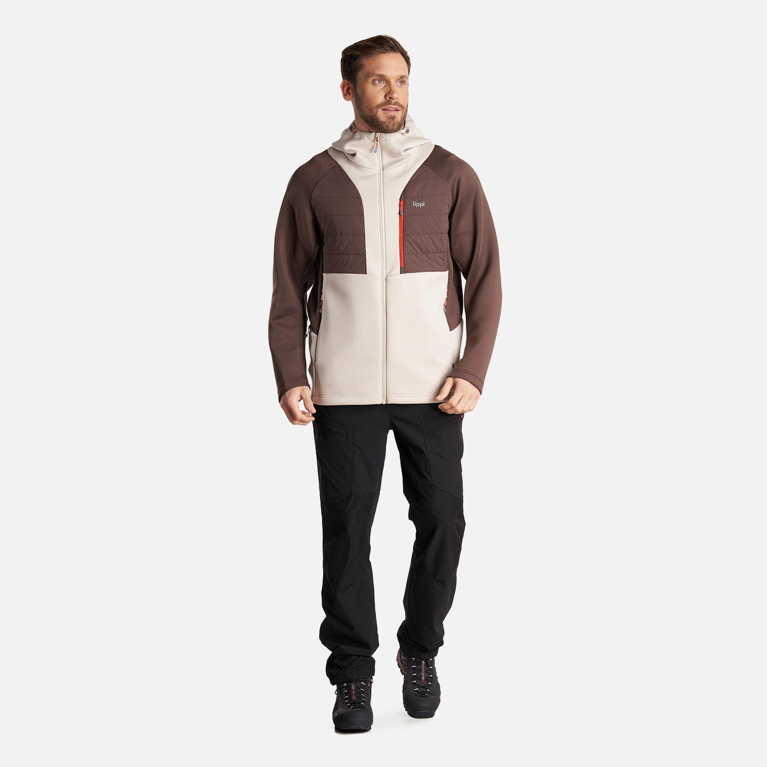 Chaqueta Hombre ColdMove WindBreaker SteamPro Hoody Jacket Cafe Oscuro Lippi V24-7