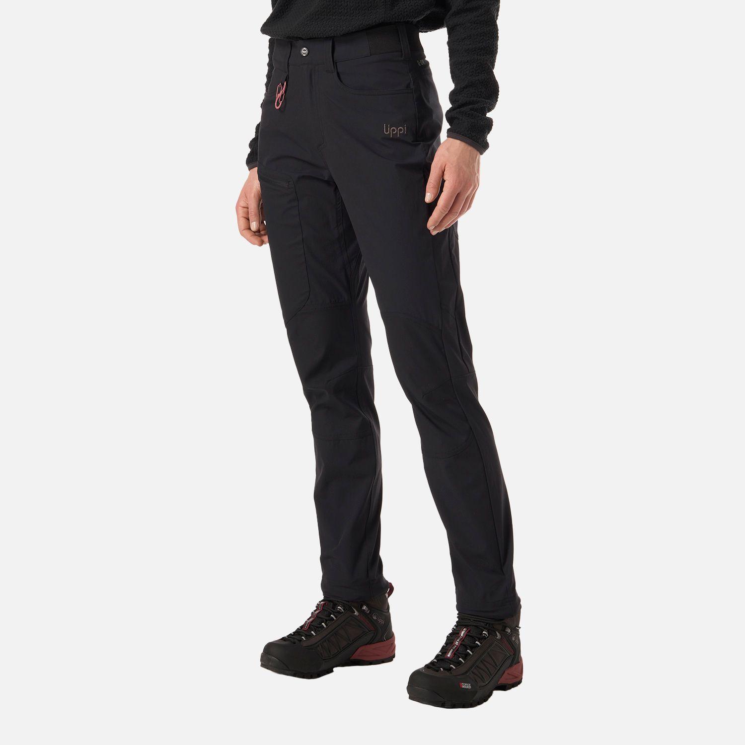 Pantalón Mujer Lennox Q-Dry Slim Fit Pants Negro Lippi V26-1