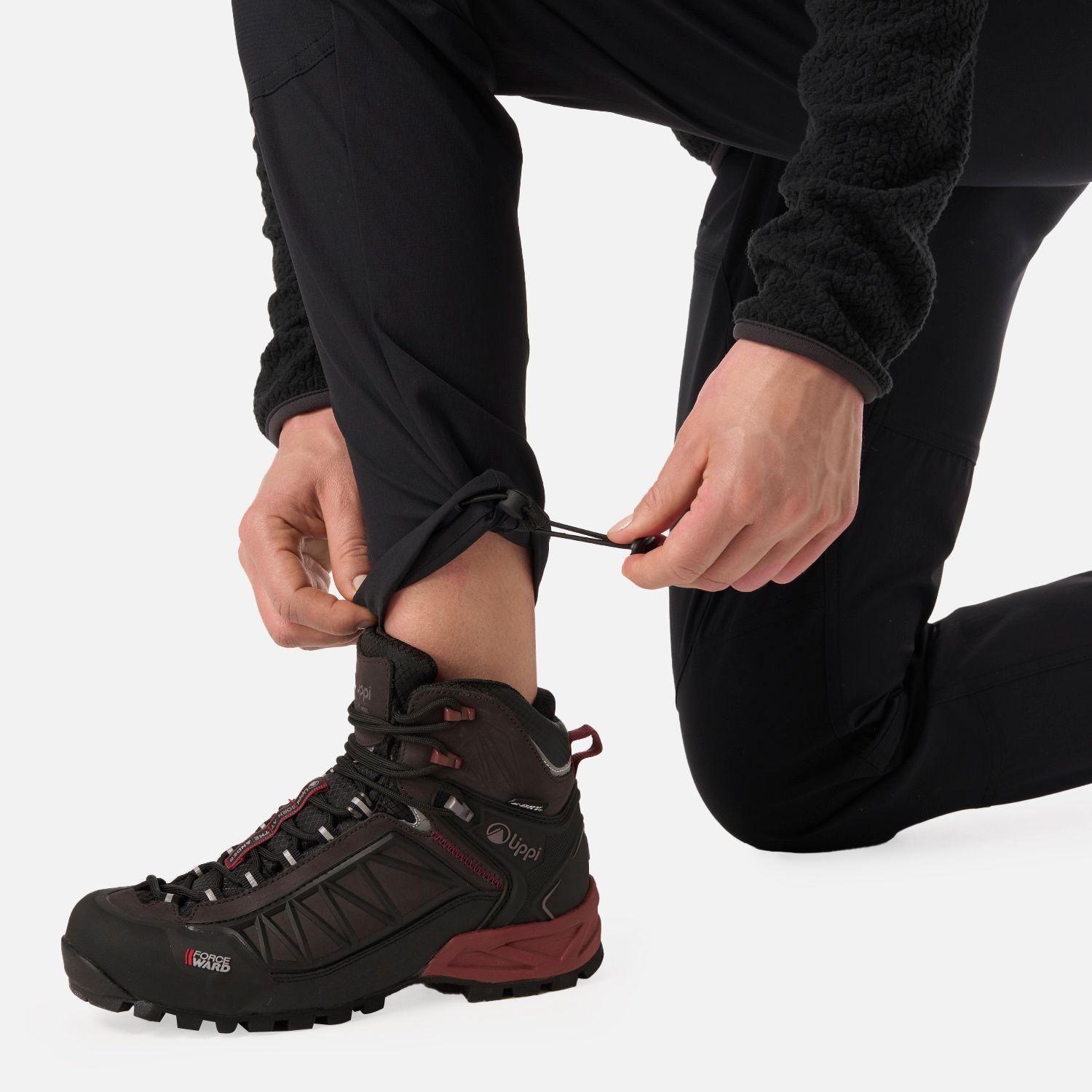 Pantalón Mujer Lennox Q-Dry Slim Fit Pants Negro Lippi V26-5