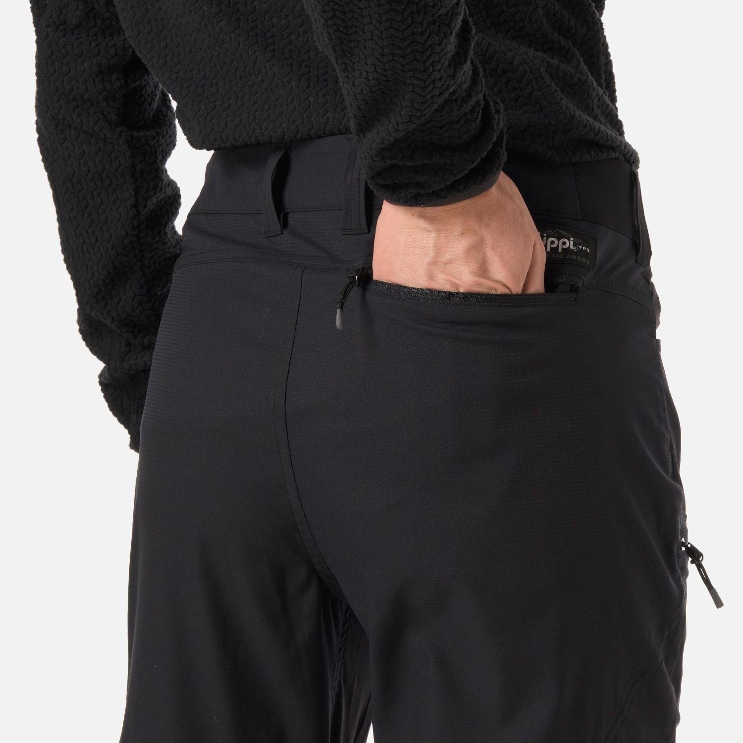 Pantalón Mujer Lennox Q-Dry Slim Fit Pants Negro Lippi V26-6