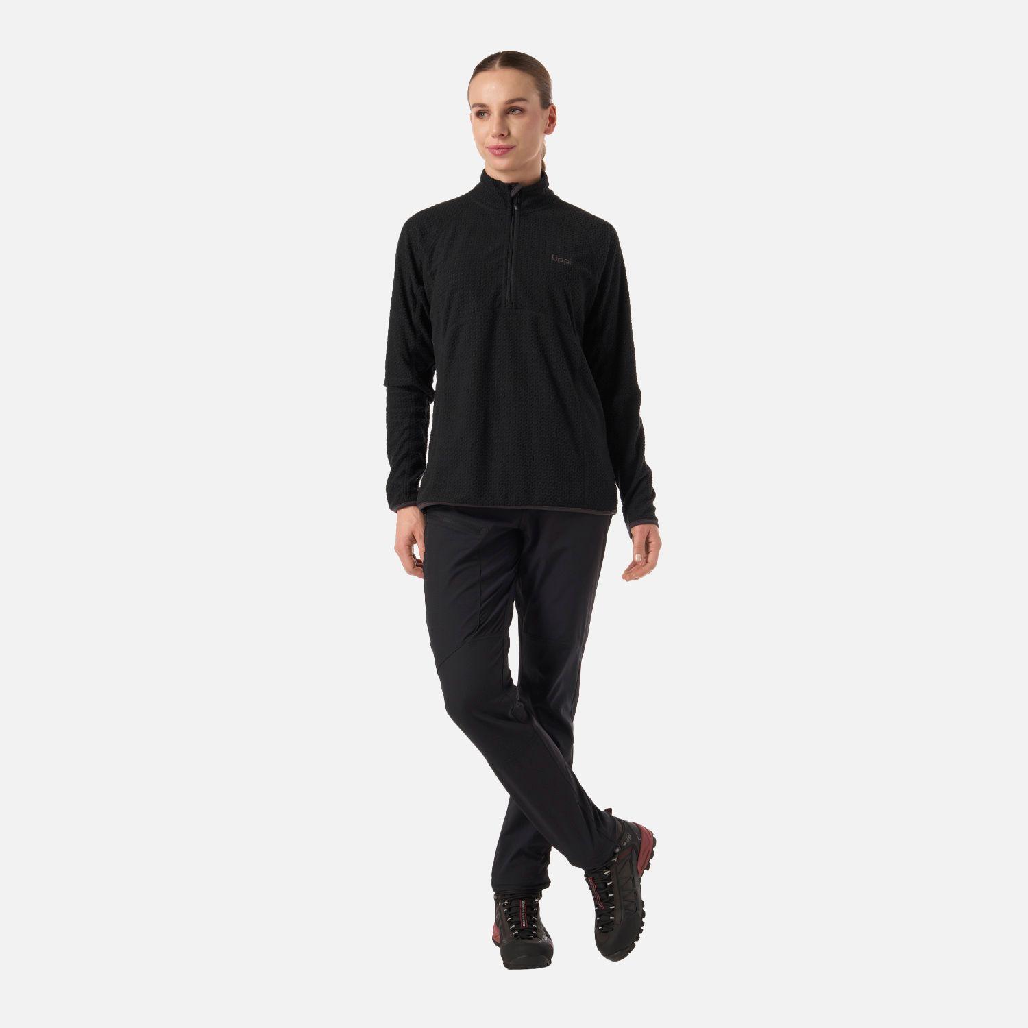 Pantalón Mujer Lennox Q-Dry Slim Fit Pants Negro Lippi V26-7