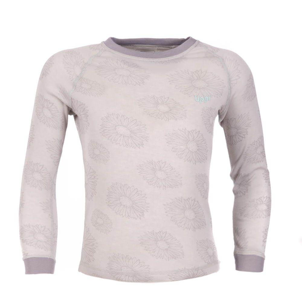 Primera Capa Niña Skintec 2000 Active Top Print Gris Lippi-0