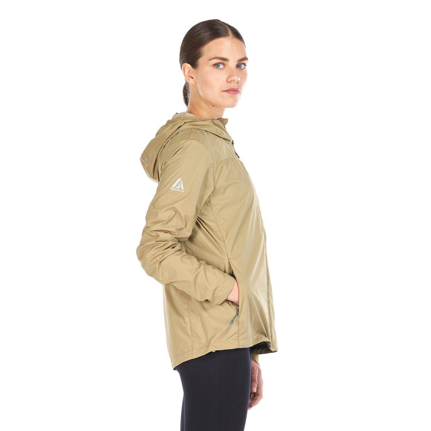 Chaqueta Mujer Spry WindBreaker Hoody Jacket Oliva Lippi-3
