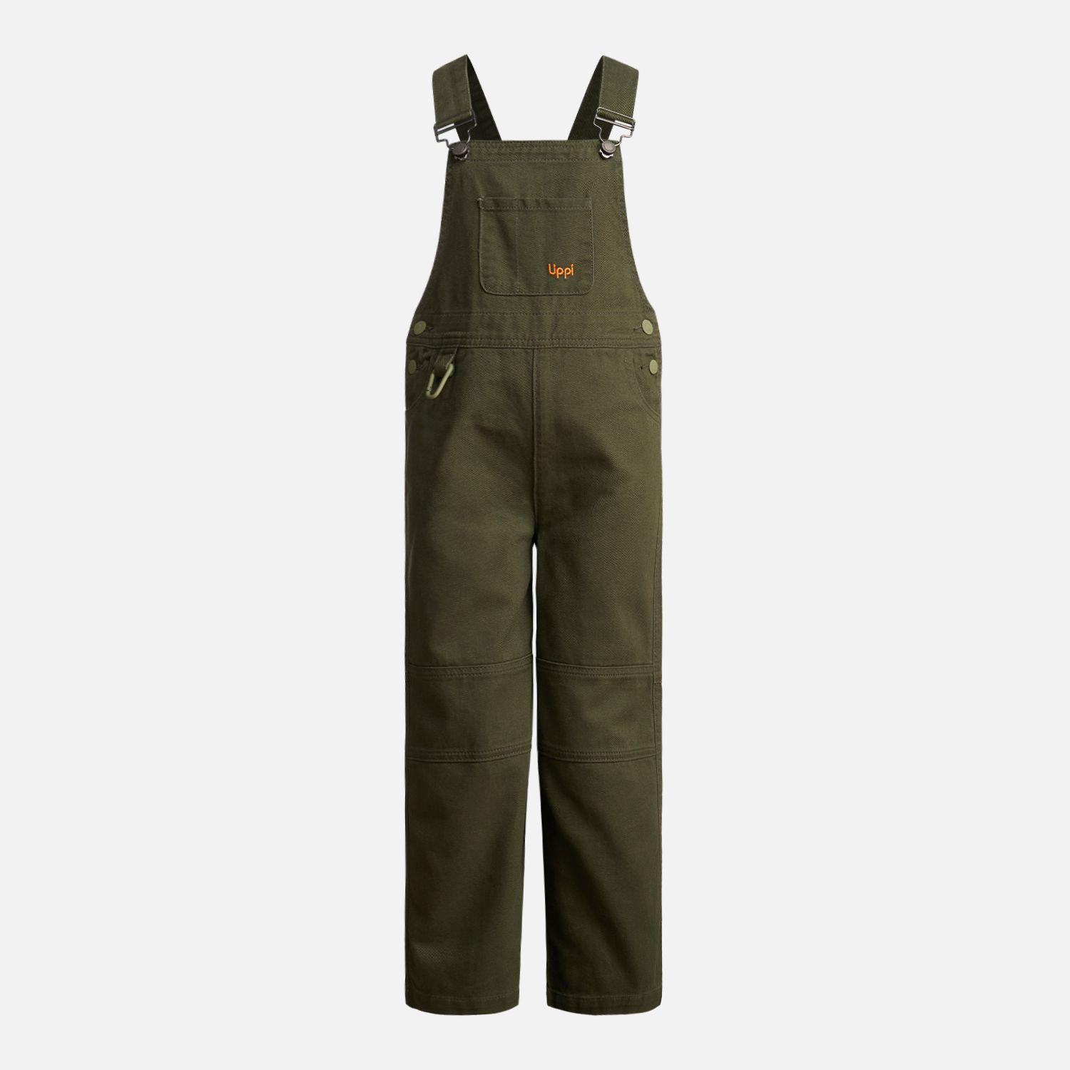 Pantalon Niño OldGame Overall Verde Oliva Lippi-0