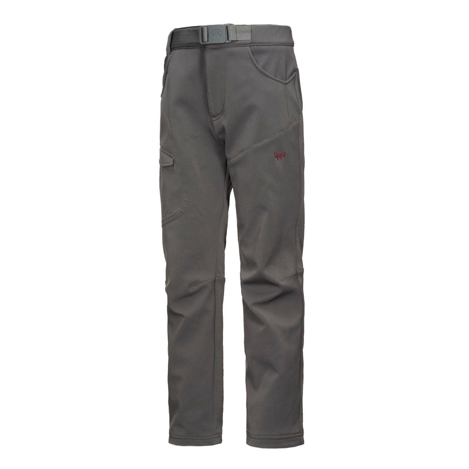Pantalon Niña Kimball Softshell Pants Gris Oscuro Lippi I21-0