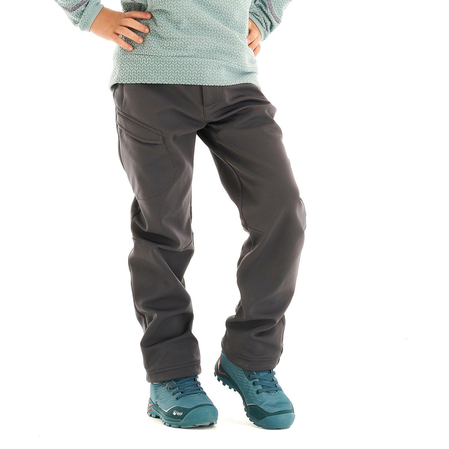 Pantalon Niña Kimball Softshell Pants Gris Oscuro Lippi I21-1