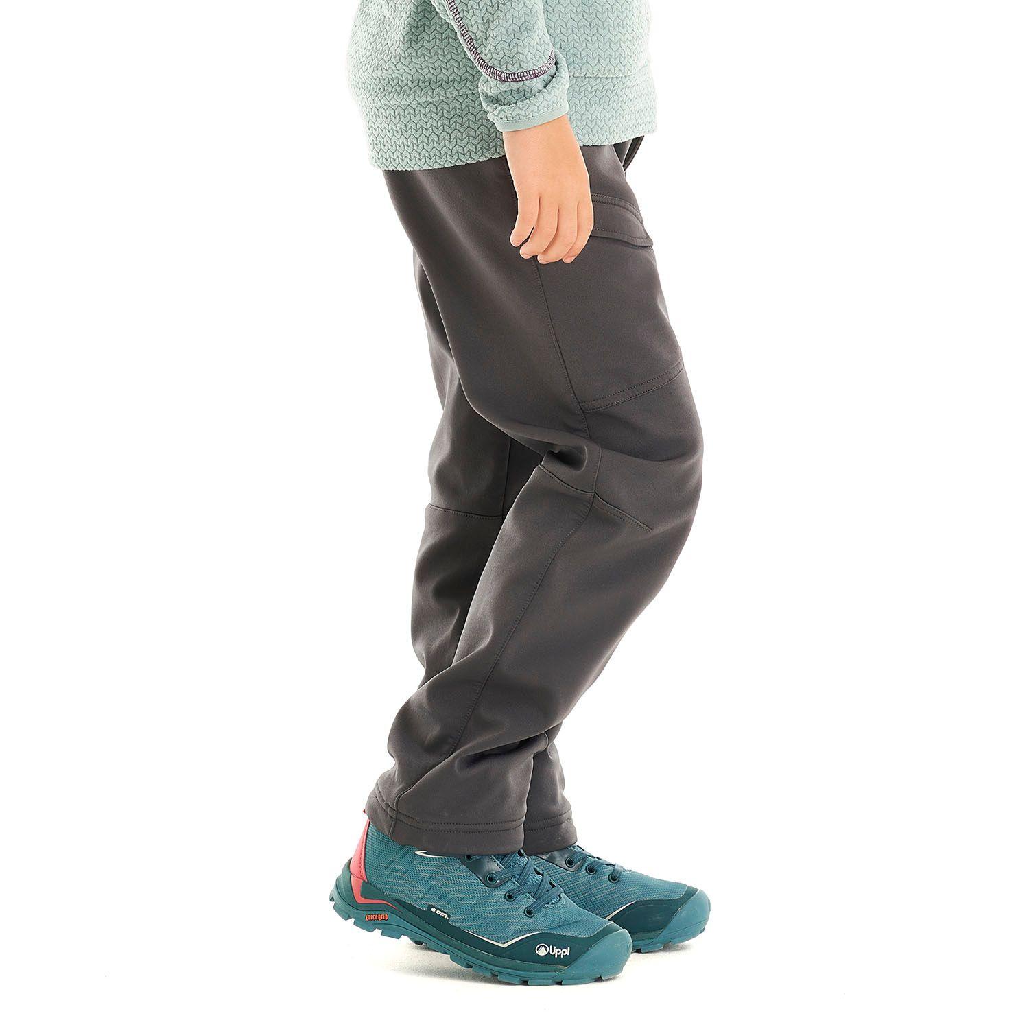 Pantalon Niña Kimball Softshell Pants Gris Oscuro Lippi I21-2